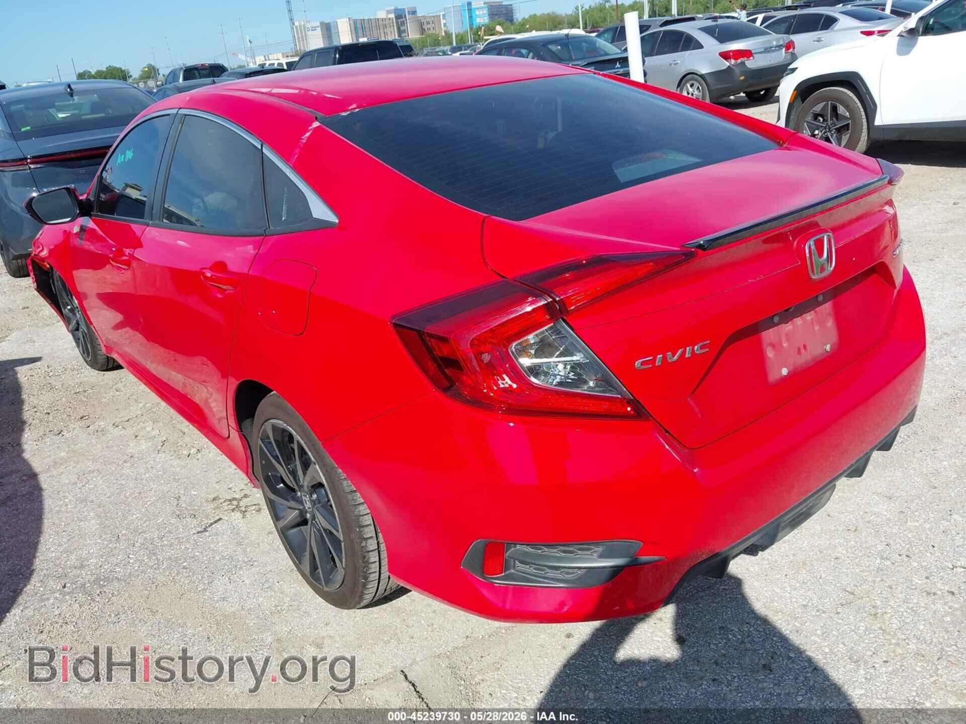 2019 HONDA CIVIC - VIN: 2HGFC2F8XKH552017 - Фото 3