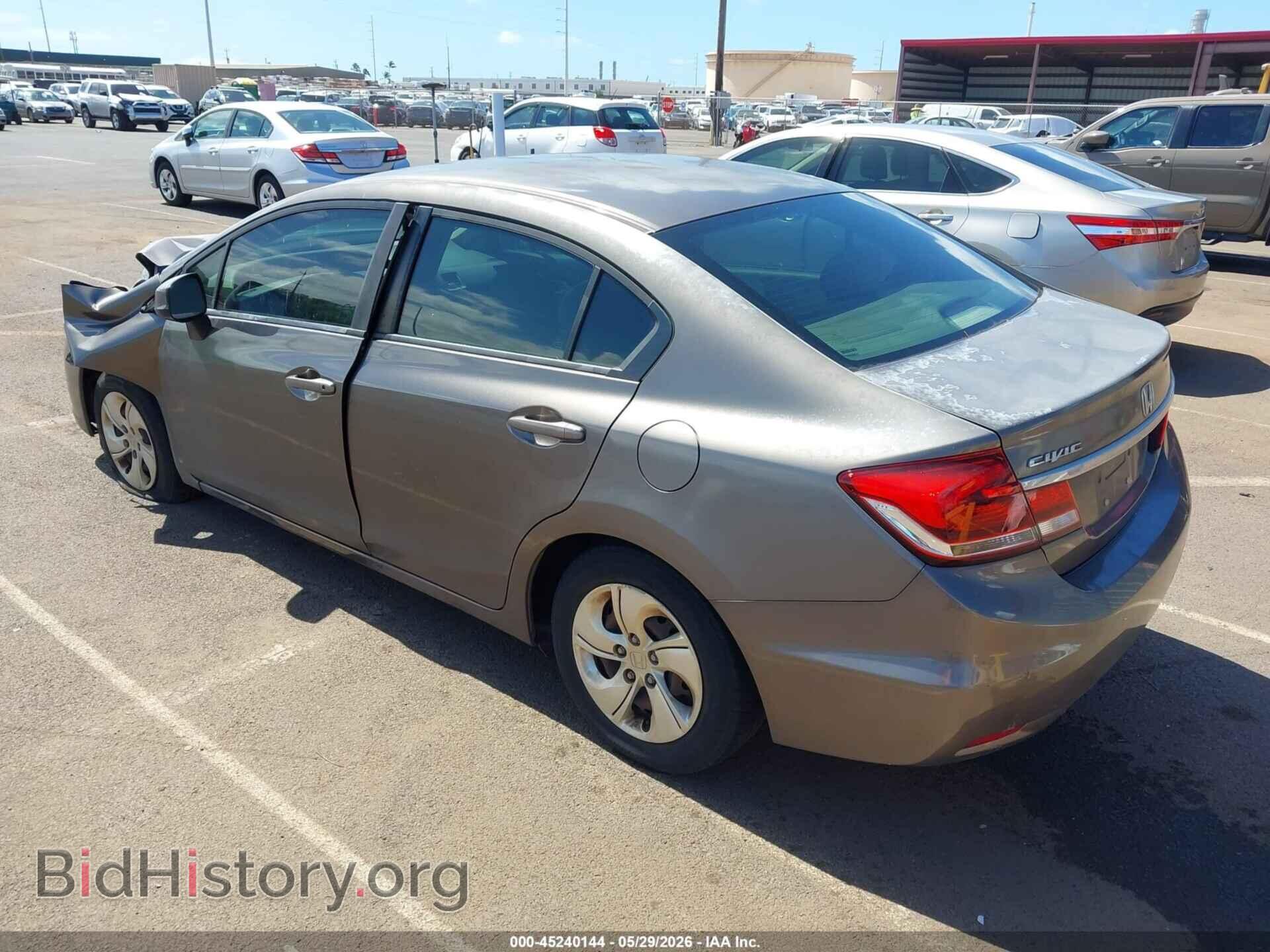 2013 HONDA CIVIC - VIN: 2HGFB2F57DH552214 - Фото 3