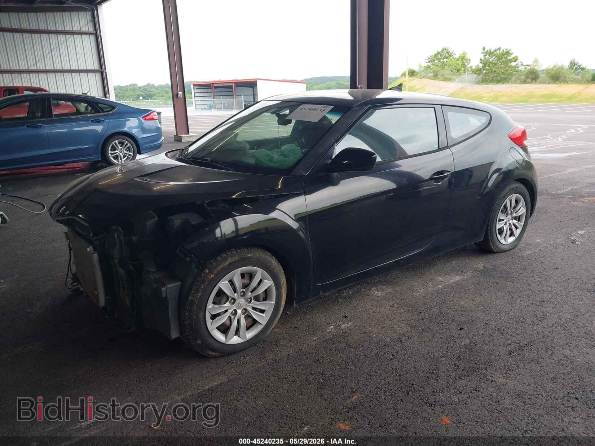 2012 HYUNDAI VELOSTER - VIN: KMHTC6AD0CU079638 - Фото 2