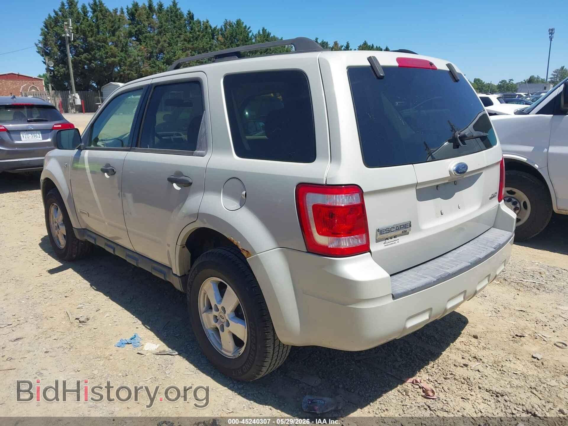 2008 FORD ESCAPE - VIN: 1FMCU93198KB02810 - Фото 3