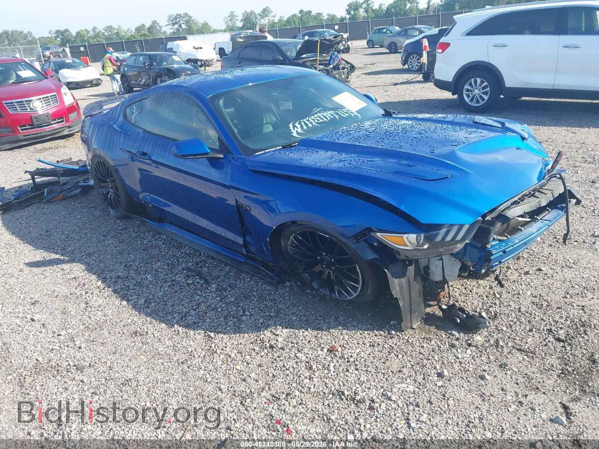 Photo 1FA6P8CF5H5262797 - FORD MUSTANG 2017