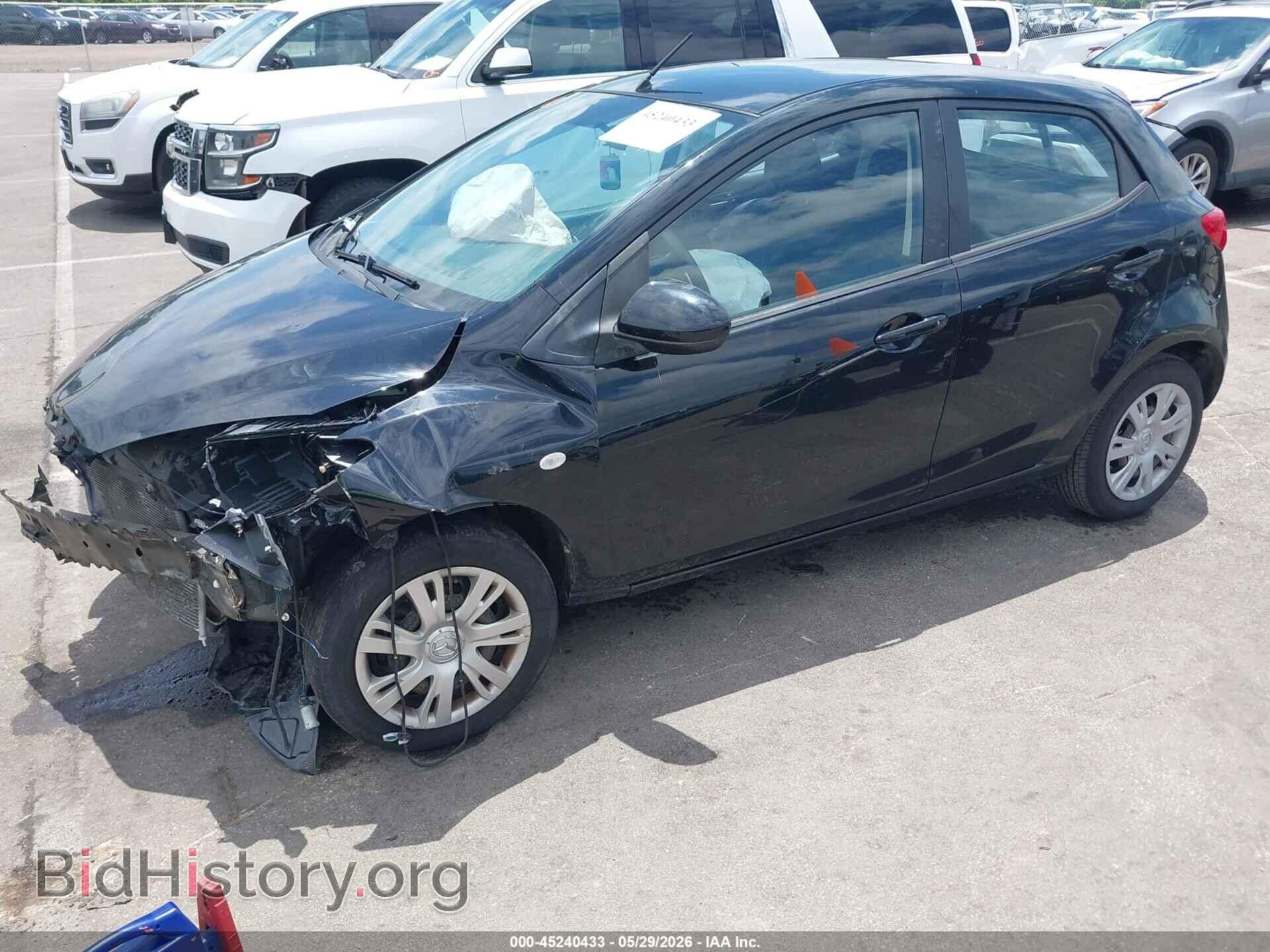 2013 MAZDA MAZDA2 - VIN: JM1DE1KY5D0155502 - Фото 2