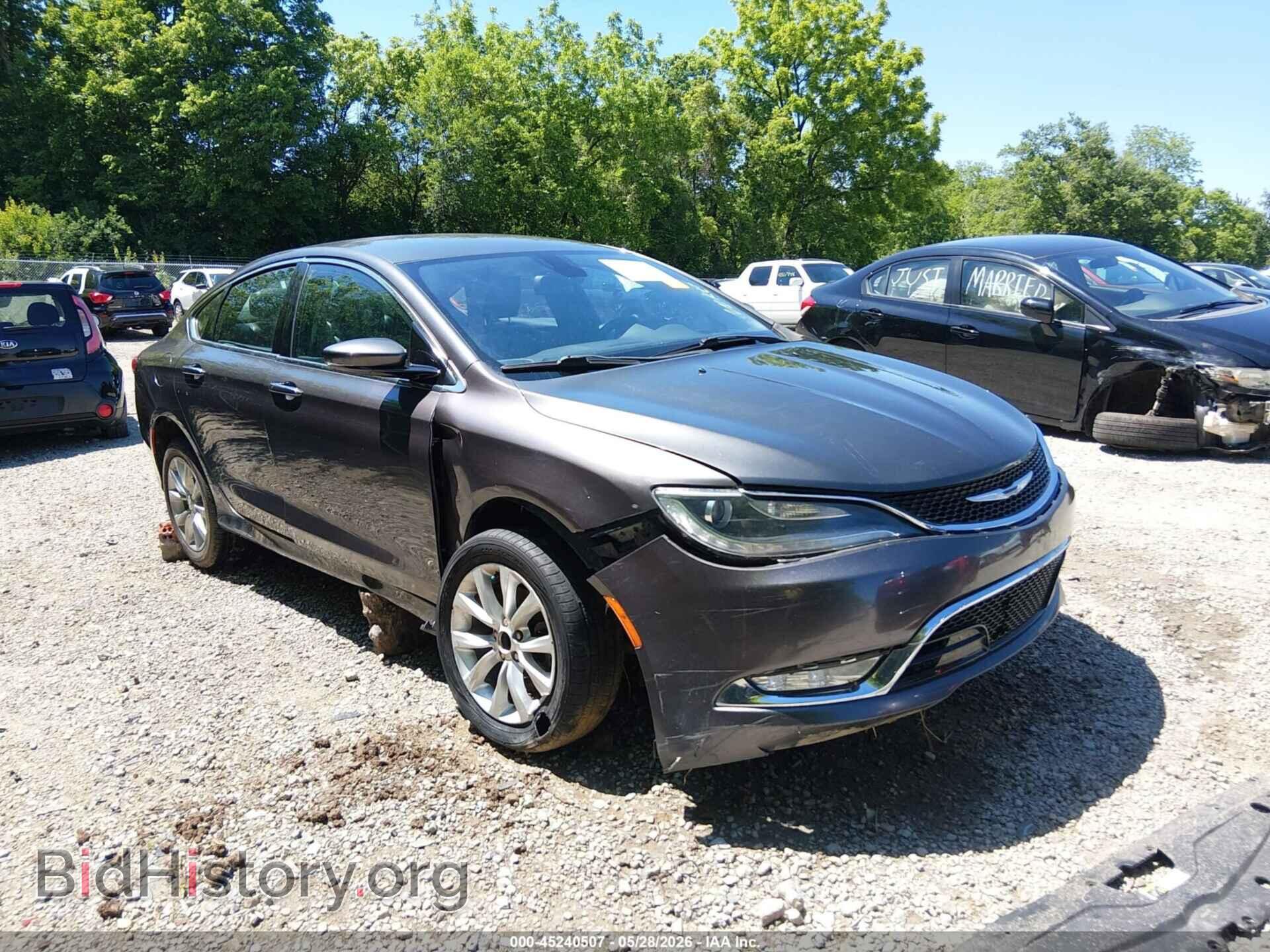 Фотография 1C3CCCCB5FN565749 - CHRYSLER 200 2015
