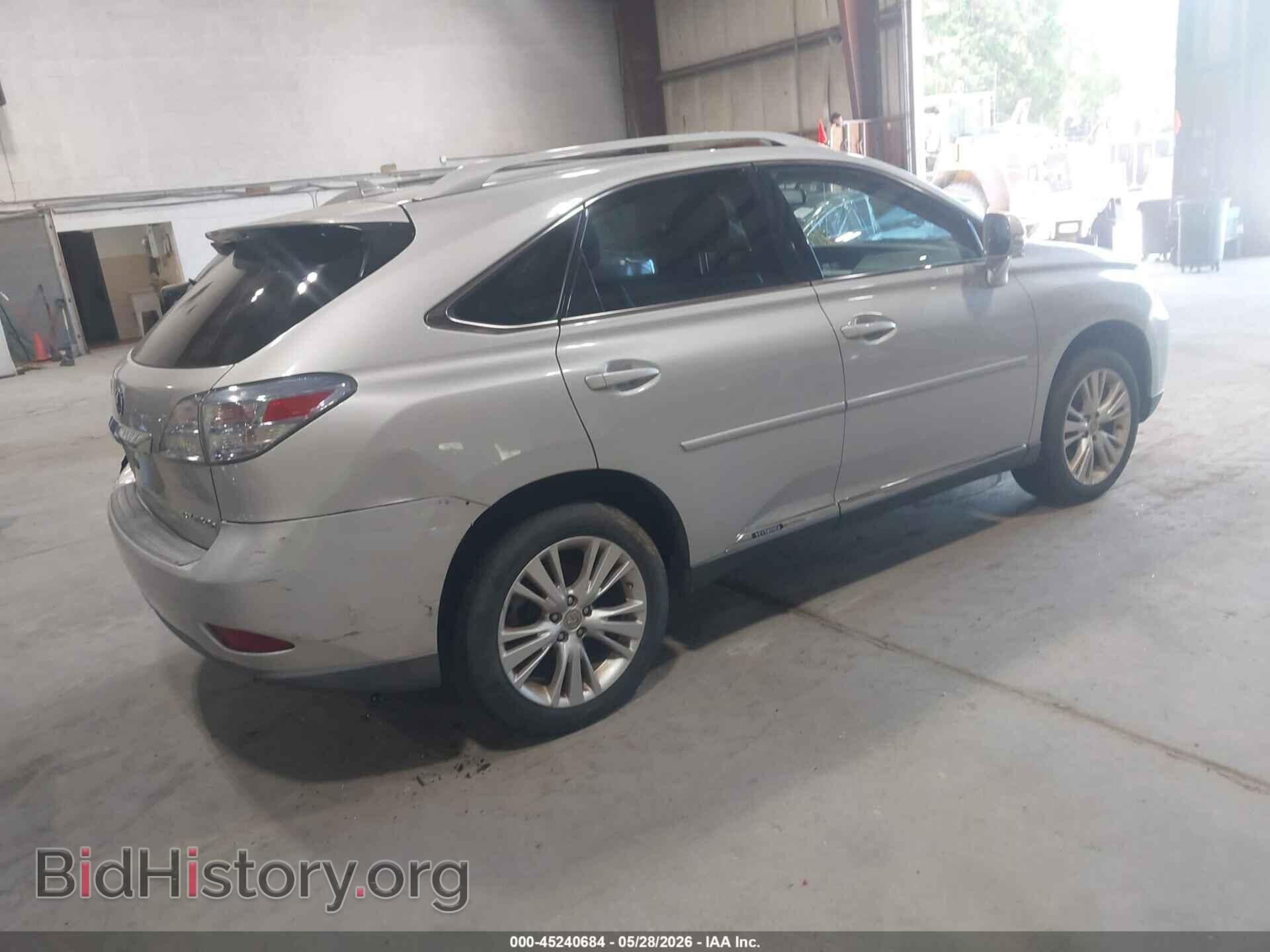 2010 LEXUS RX 450H - VIN: JTJBC1BA5A2009792 - Photo 4