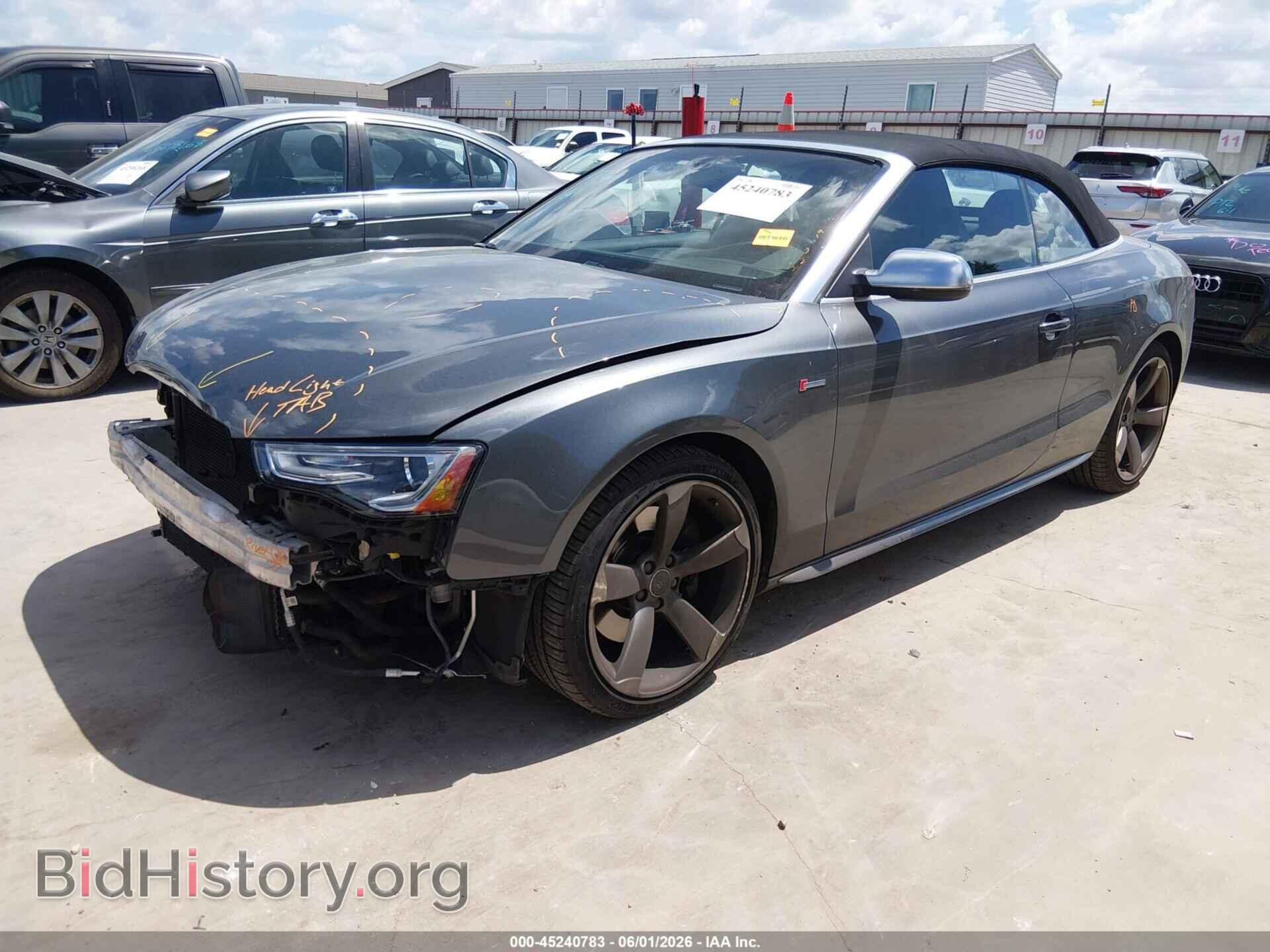 2016 AUDI S5 - VIN: WAUC4AFH0GN003995 - Фото 2