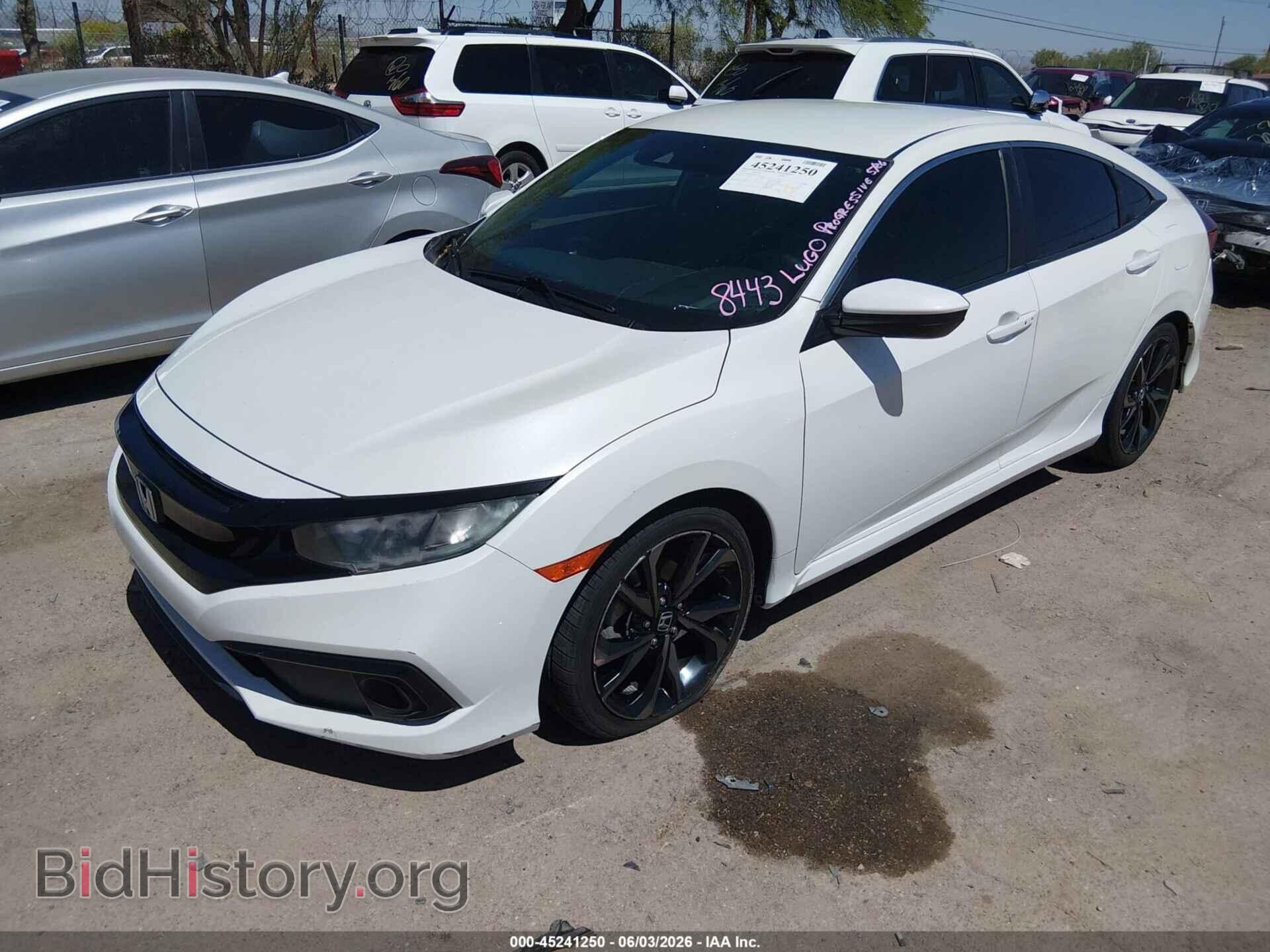 2019 HONDA CIVIC - VIN: 19XFC2F86KE044251 - Фото 2