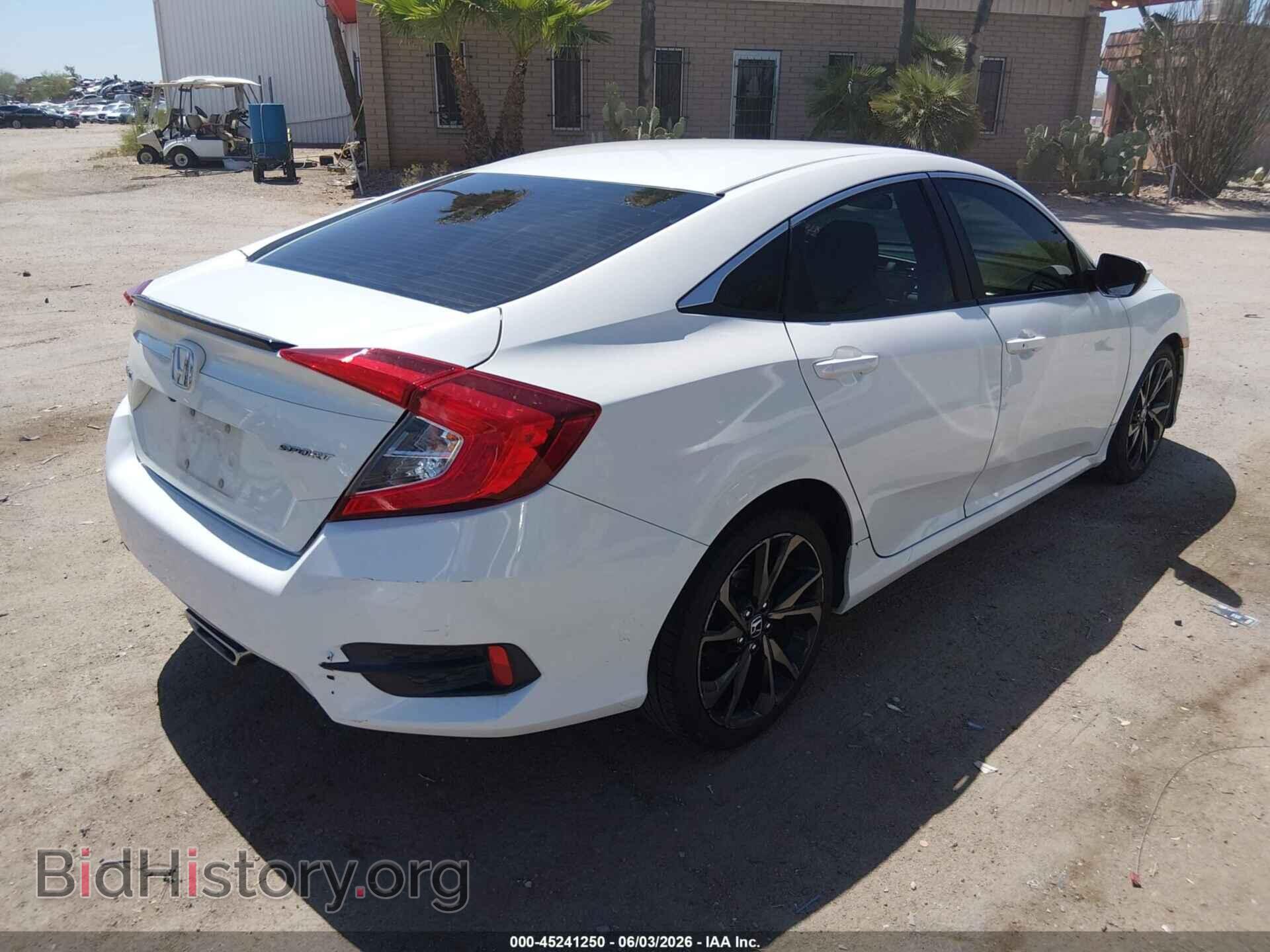2019 HONDA CIVIC - VIN: 19XFC2F86KE044251 - Фото 4