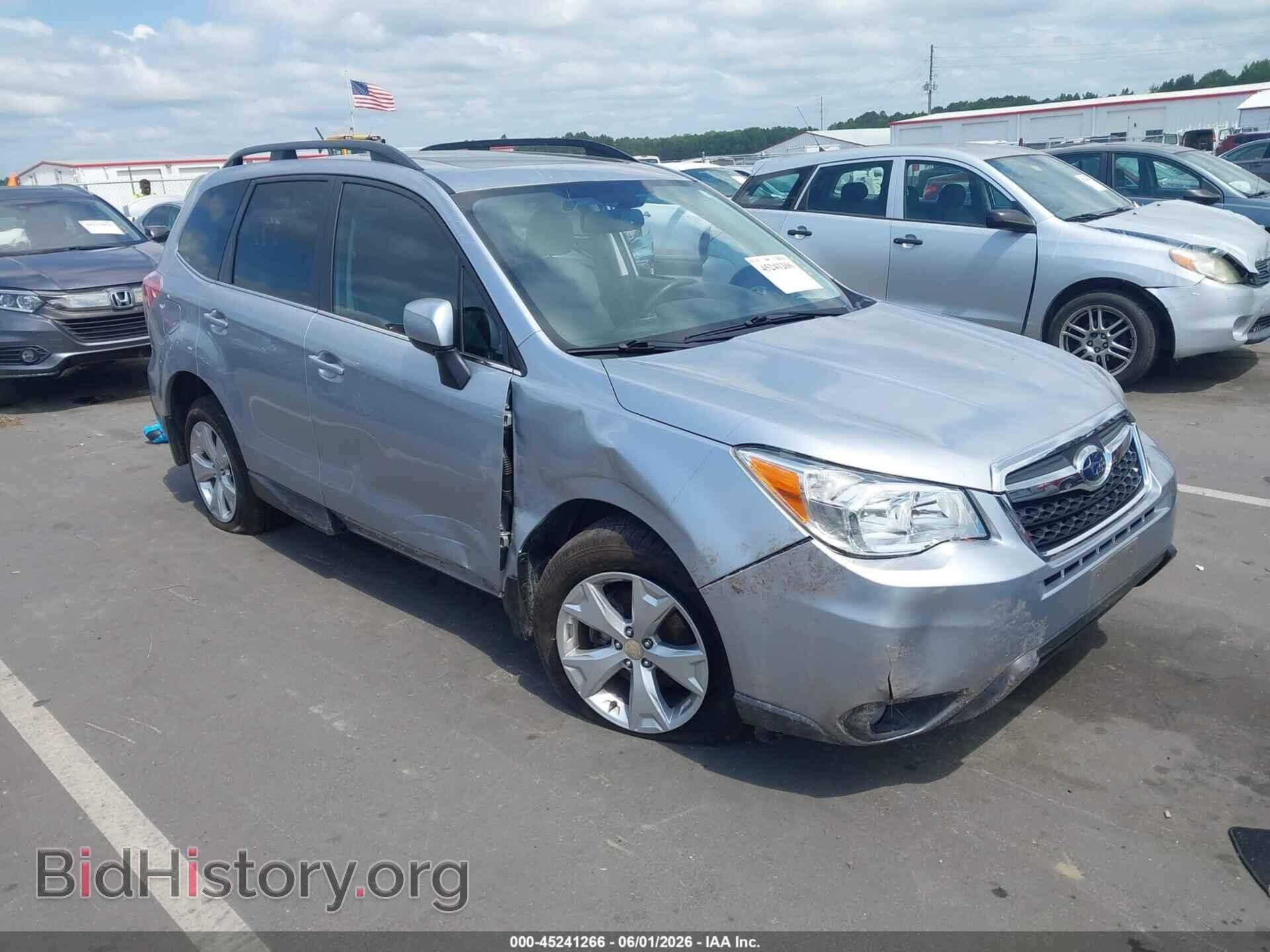 Фотография JF2SJARC3FH806838 - SUBARU FORESTER 2015