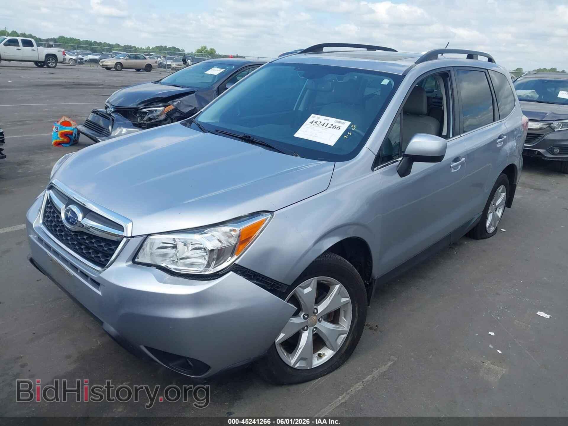 2015 SUBARU FORESTER - VIN: JF2SJARC3FH806838 - Фото 2