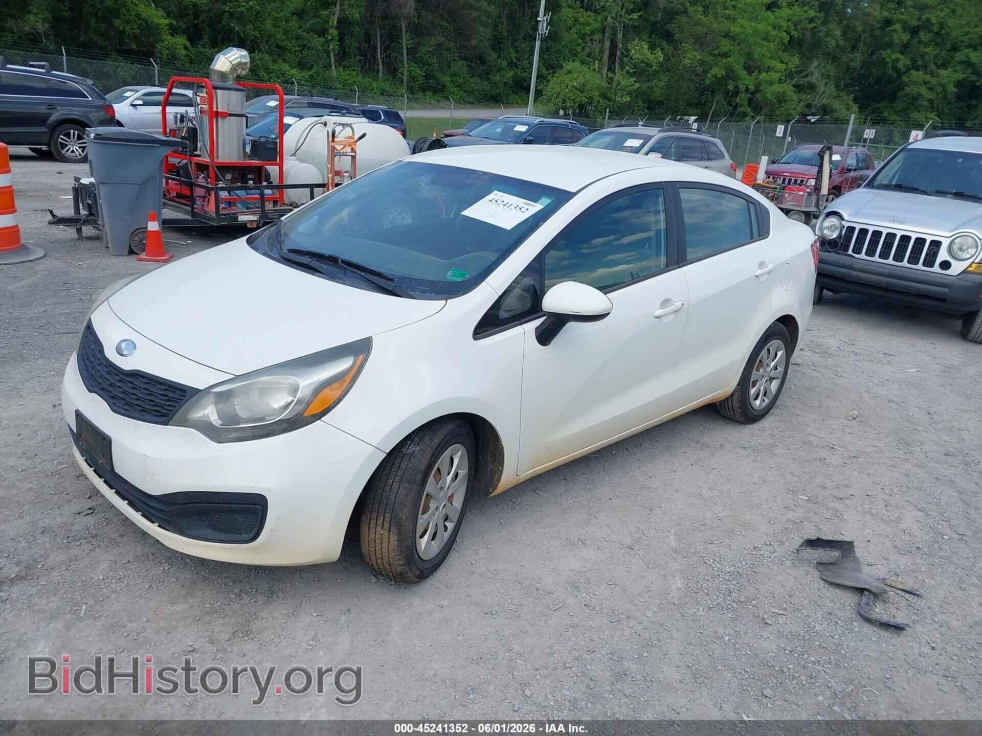 2013 KIA RIO - VIN: KNADM4A36D6219499 - Фото 2