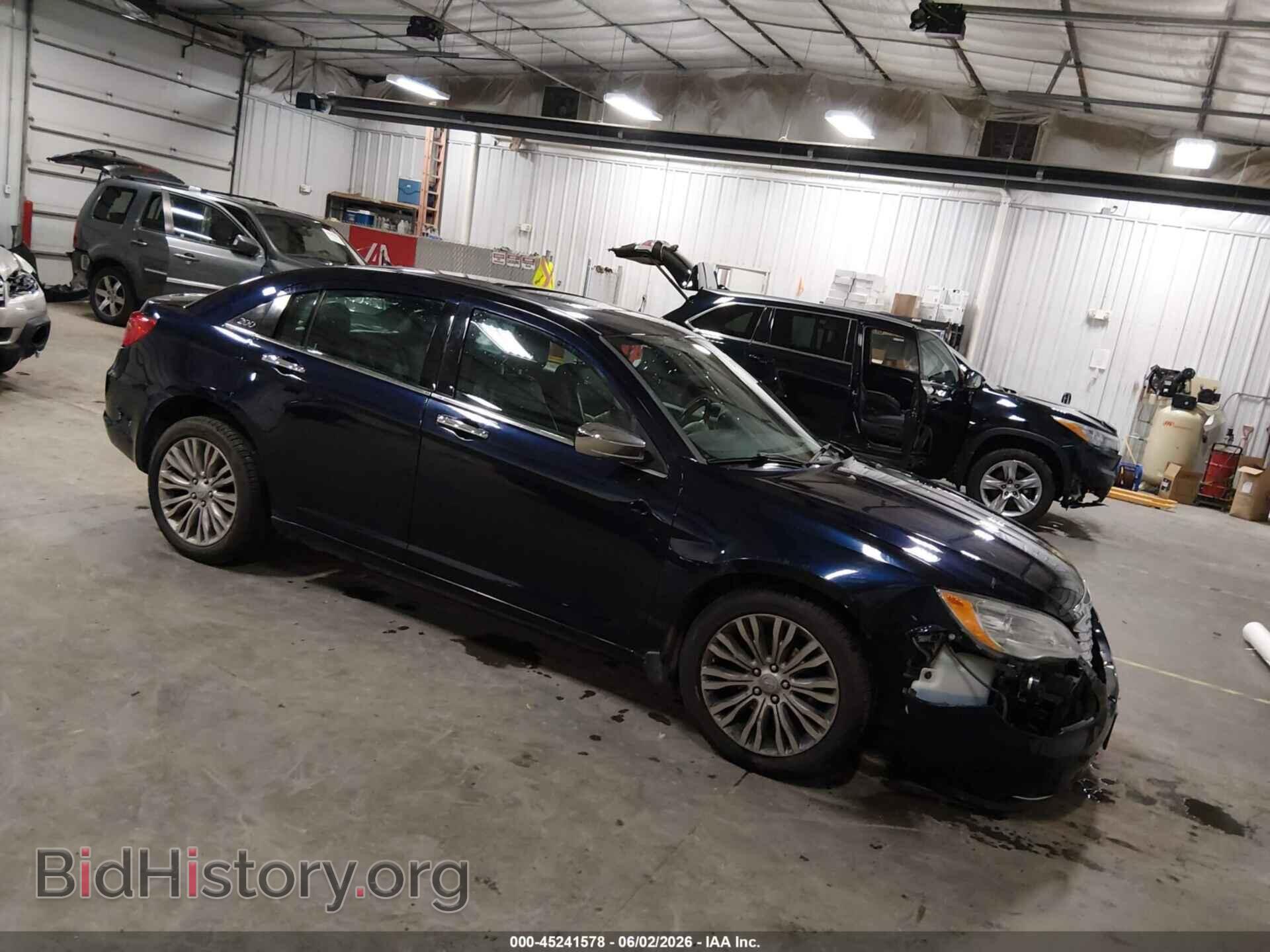 Фотография 1C3CCBCG5CN330186 - CHRYSLER 200 2012