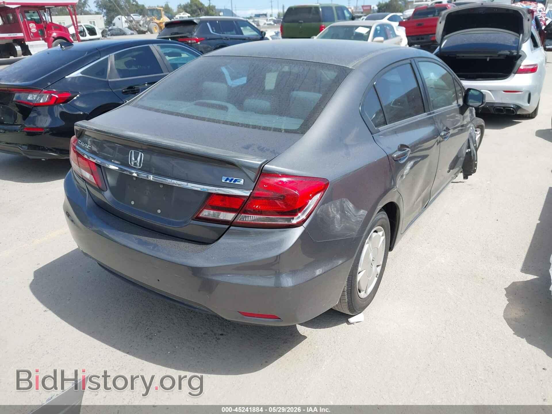 2013 HONDA CIVIC - VIN: 2HGFB2F67DH540704 - Фото 4