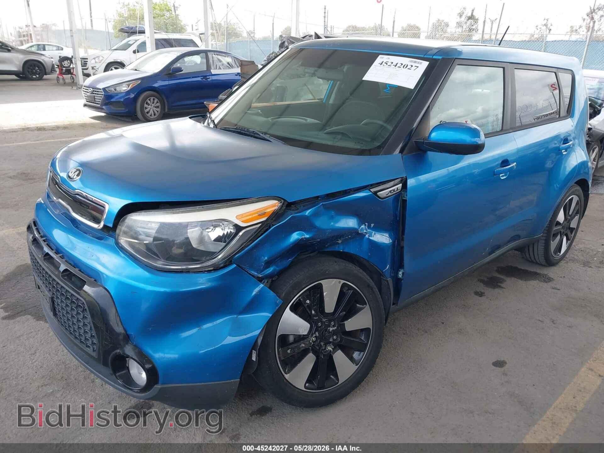 2016 KIA SOUL - VIN: KNDJP3A56G7299216 - Фото 2
