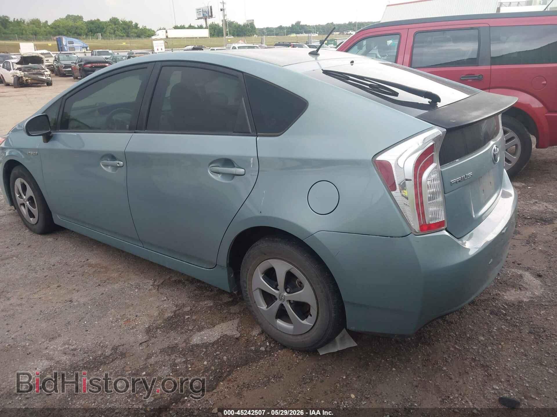 2013 TOYOTA PRIUS - VIN: JTDKN3DU3D5655237 - Фото 3