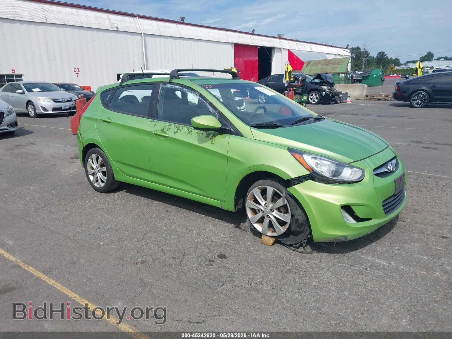 Photo KMHCU5AE4CU015165 - HYUNDAI ACCENT 2012