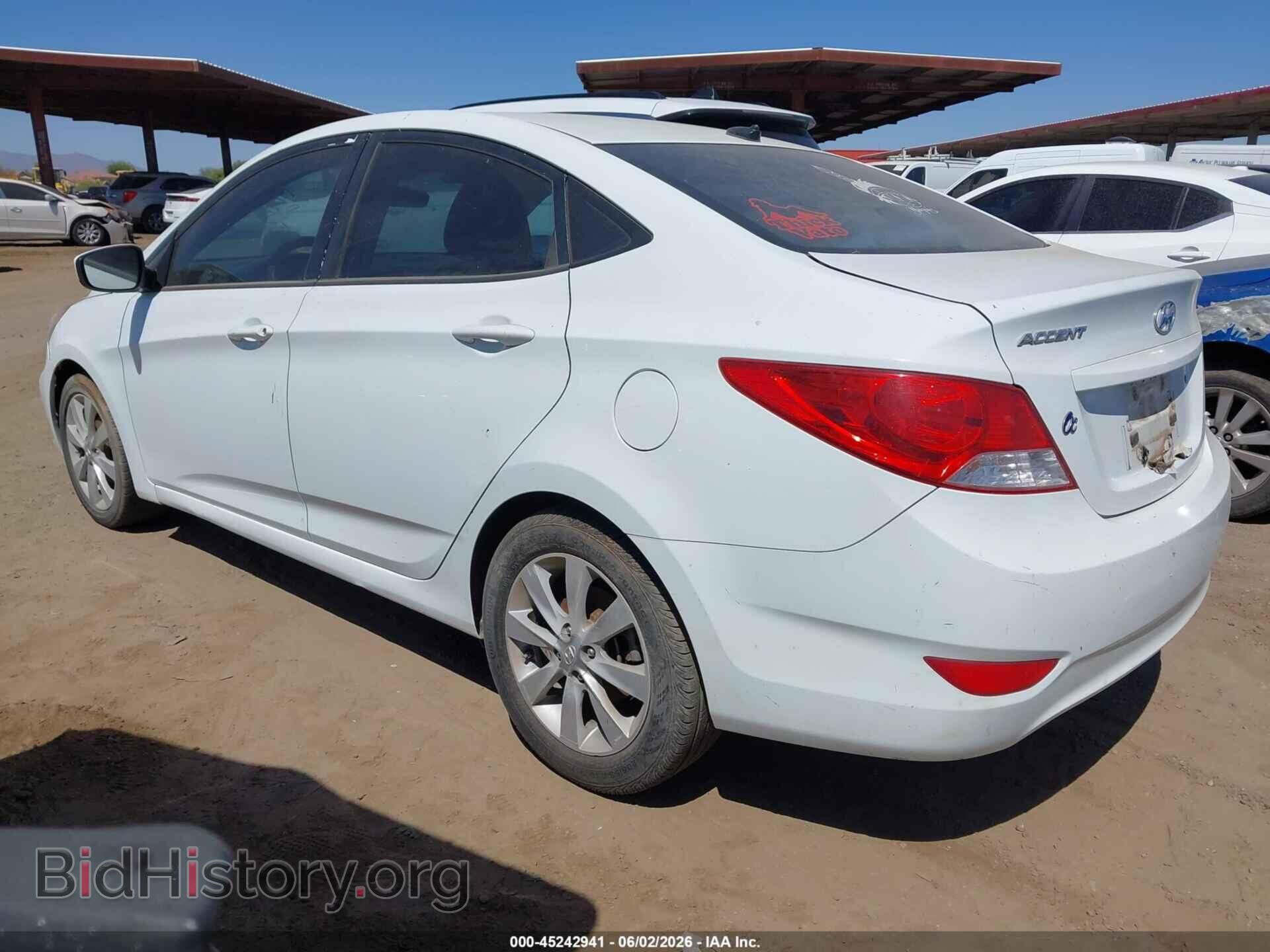2013 HYUNDAI ACCENT - VIN: KMHCU4AE3DU461979 - Фото 3
