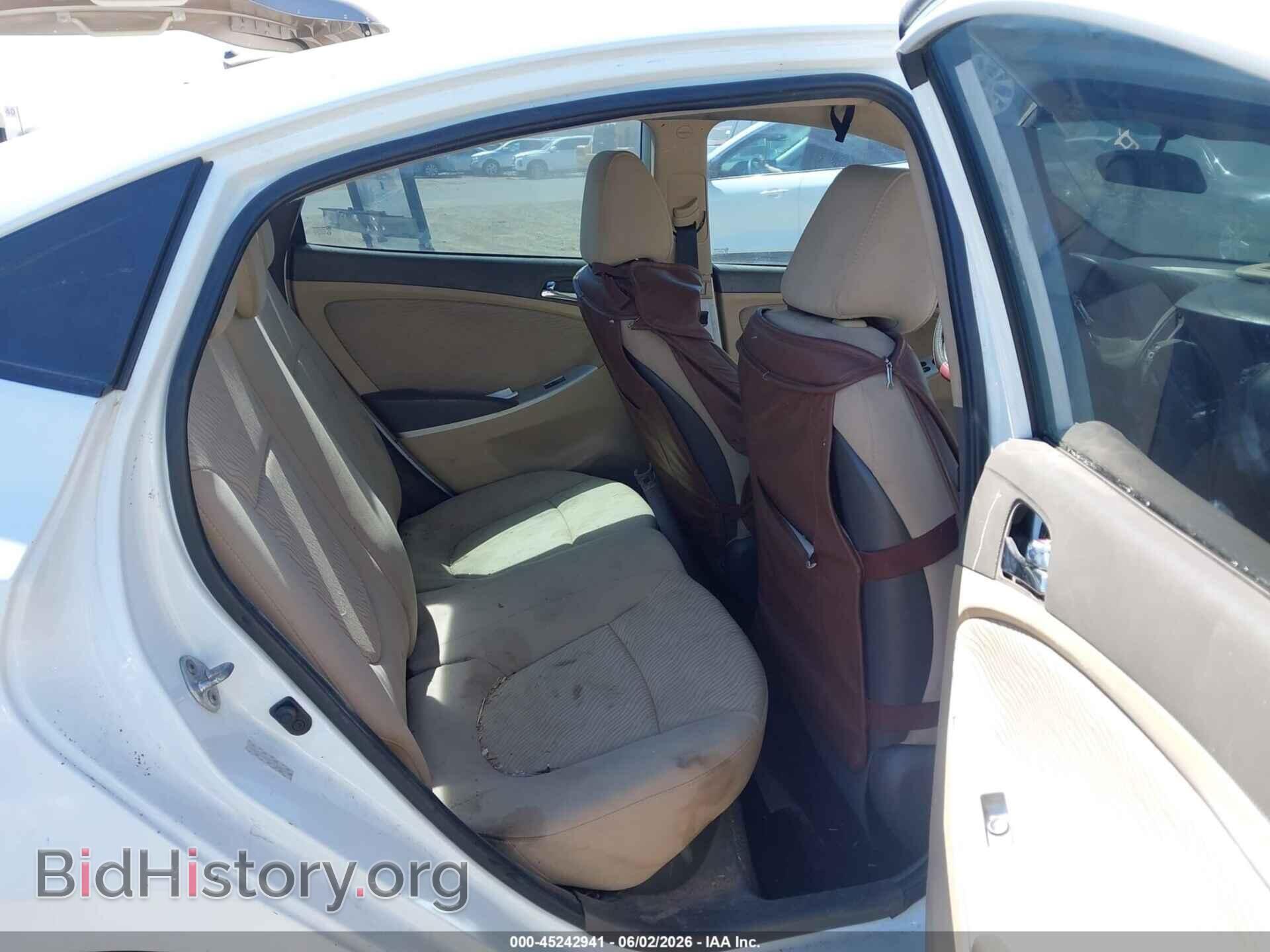 2013 HYUNDAI ACCENT - VIN: KMHCU4AE3DU461979 - Фото 8
