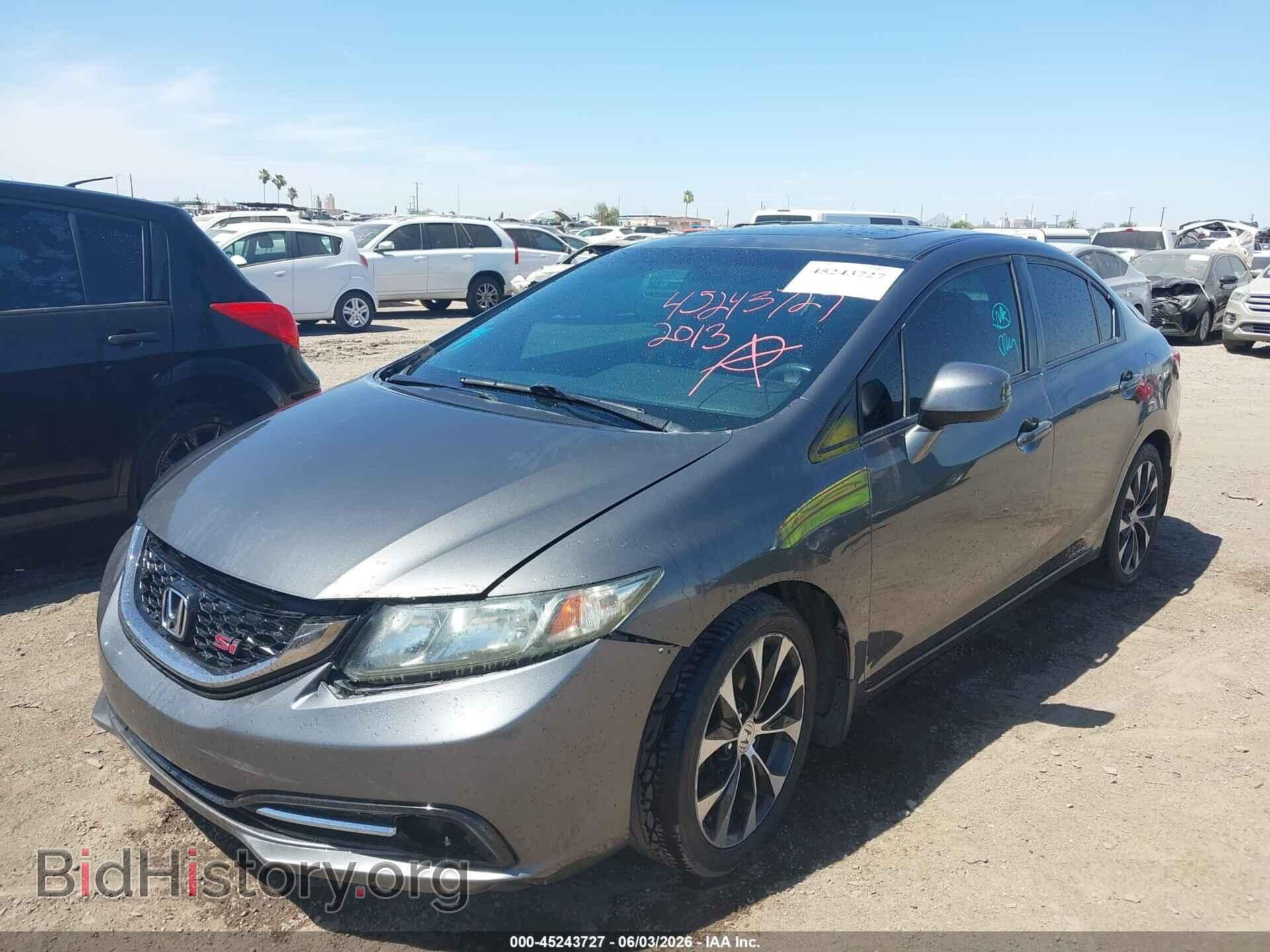 2013 HONDA CIVIC - VIN: 2HGFB6E58DH709127 - Фото 2