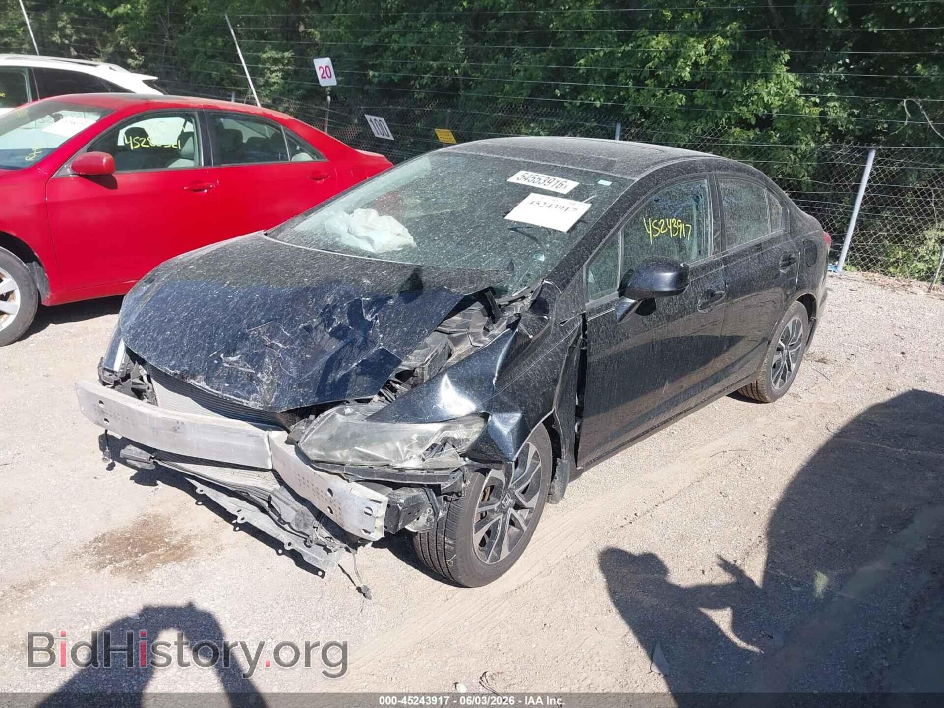 2013 HONDA CIVIC - VIN: 19XFB2F98DE065732 - Фото 2