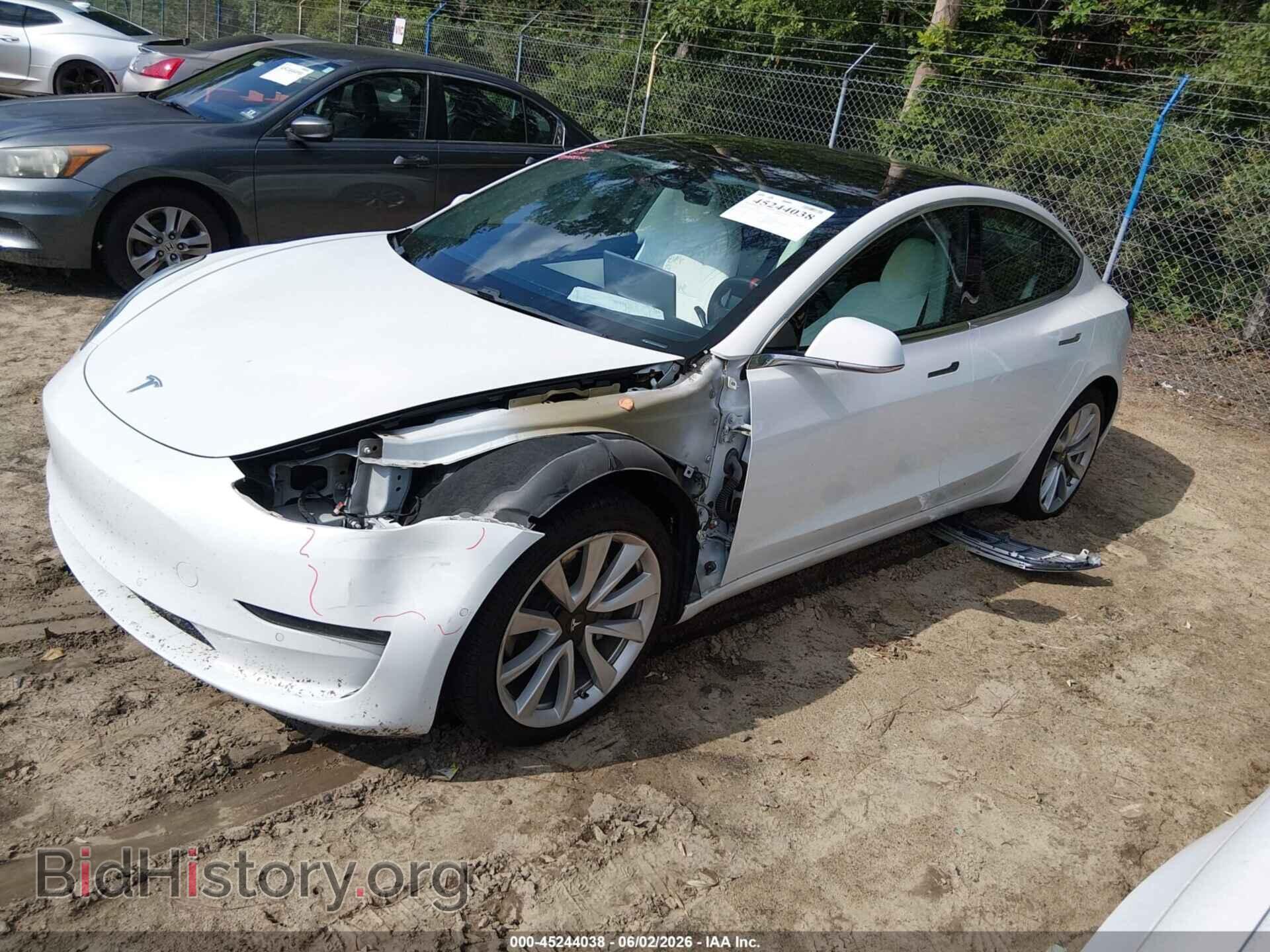 2019 TESLA MODEL 3 - VIN: 5YJ3E1EB4KF469949 - Фото 2