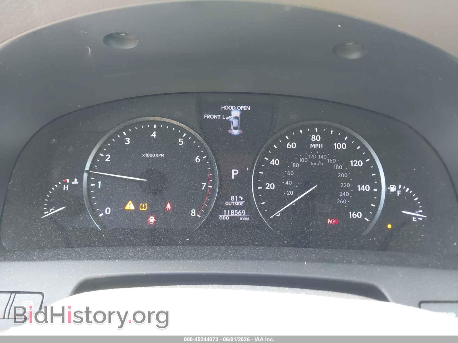 2014 LEXUS LS 460 - VIN: JTHBL5EFXE5126854 - Photo 7