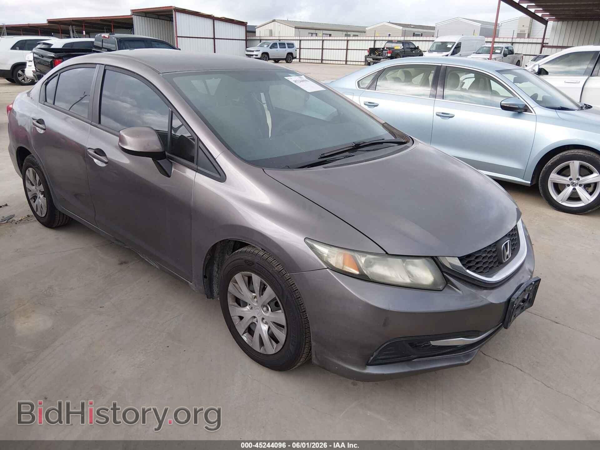 Фотография 19XFB2F53DE019707 - HONDA CIVIC 2013