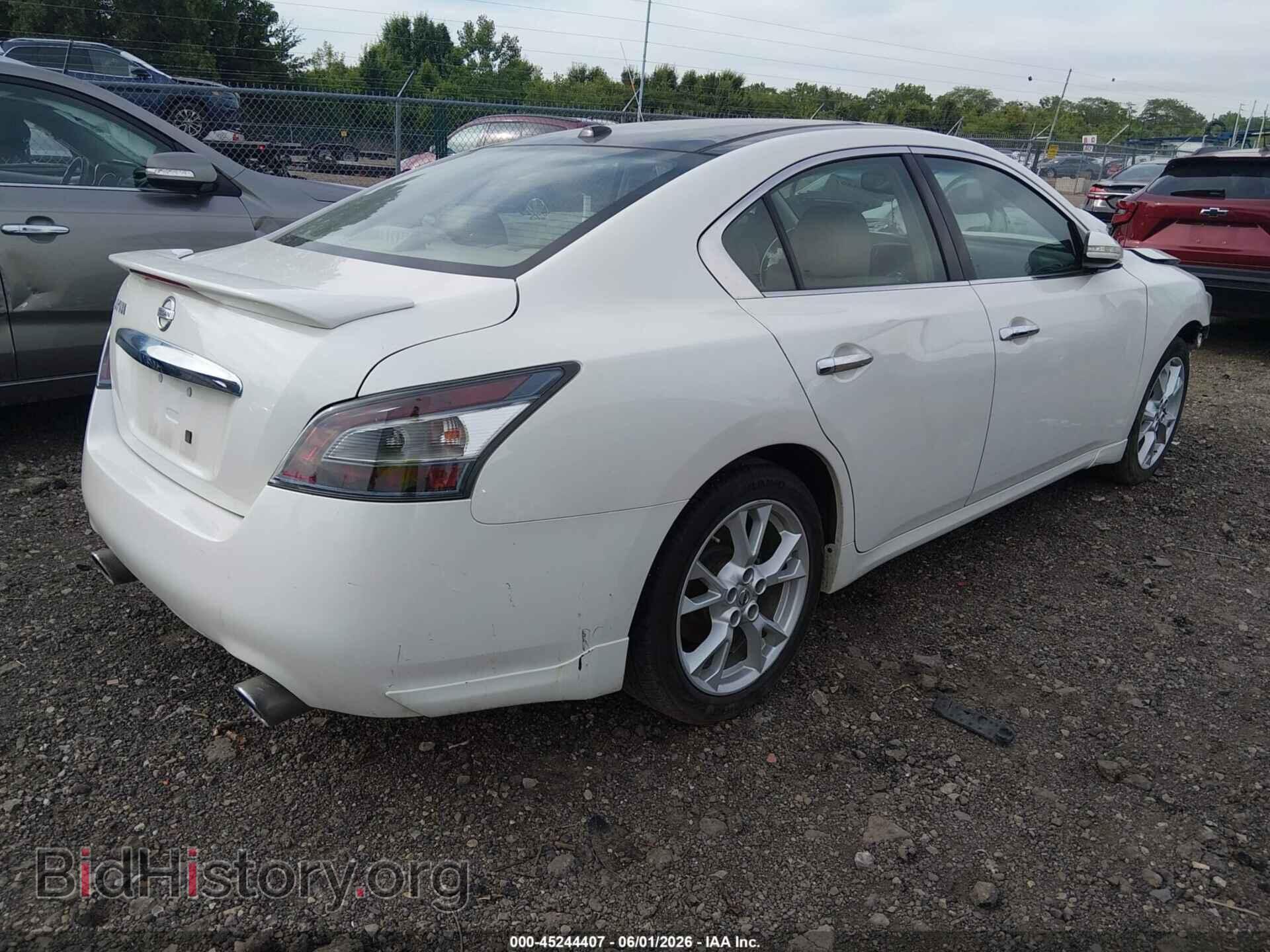 2013 NISSAN MAXIMA - VIN: 1N4AA5AP6DC823312 - Фото 4