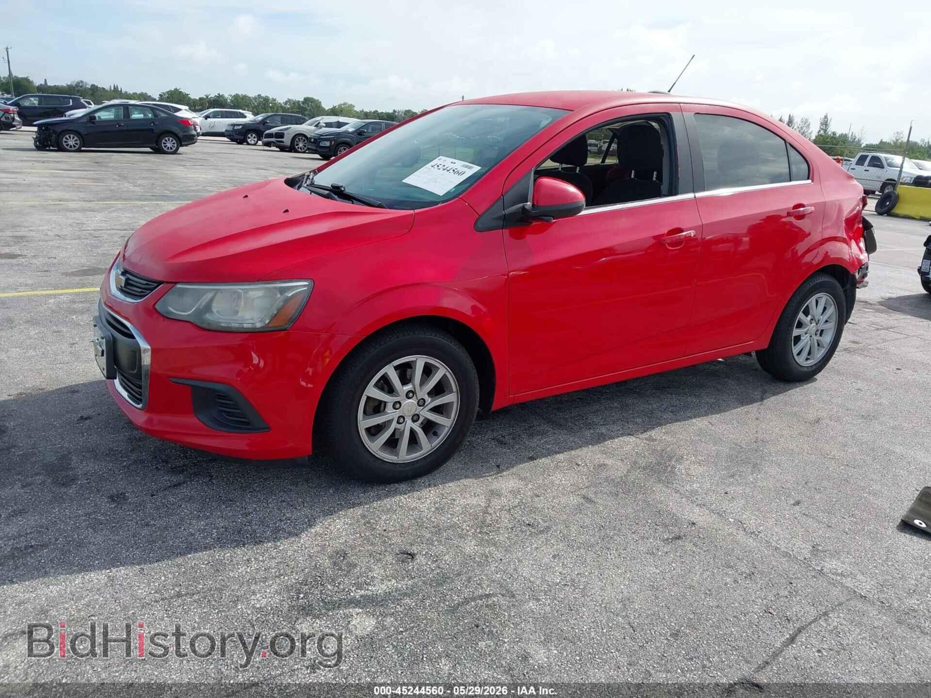 2017 CHEVROLET SONIC - VIN: 1G1JD5SH1H4101747 - Фото 2
