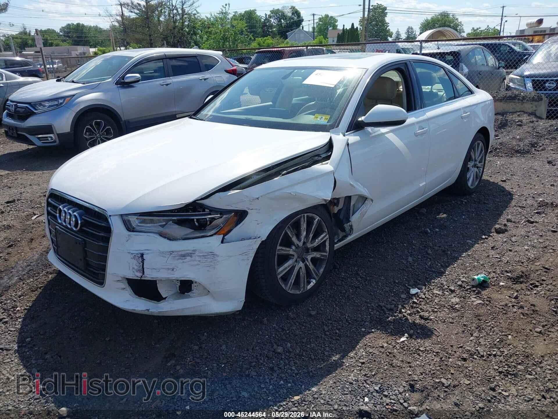 2014 AUDI A6 - VIN: WAUGFAFC9EN039942 - Фото 2