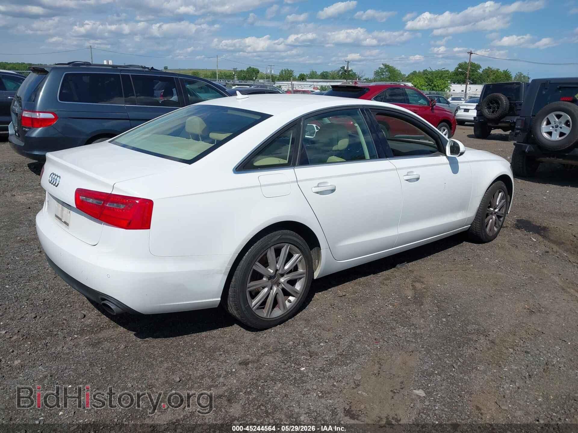 2014 AUDI A6 - VIN: WAUGFAFC9EN039942 - Фото 4
