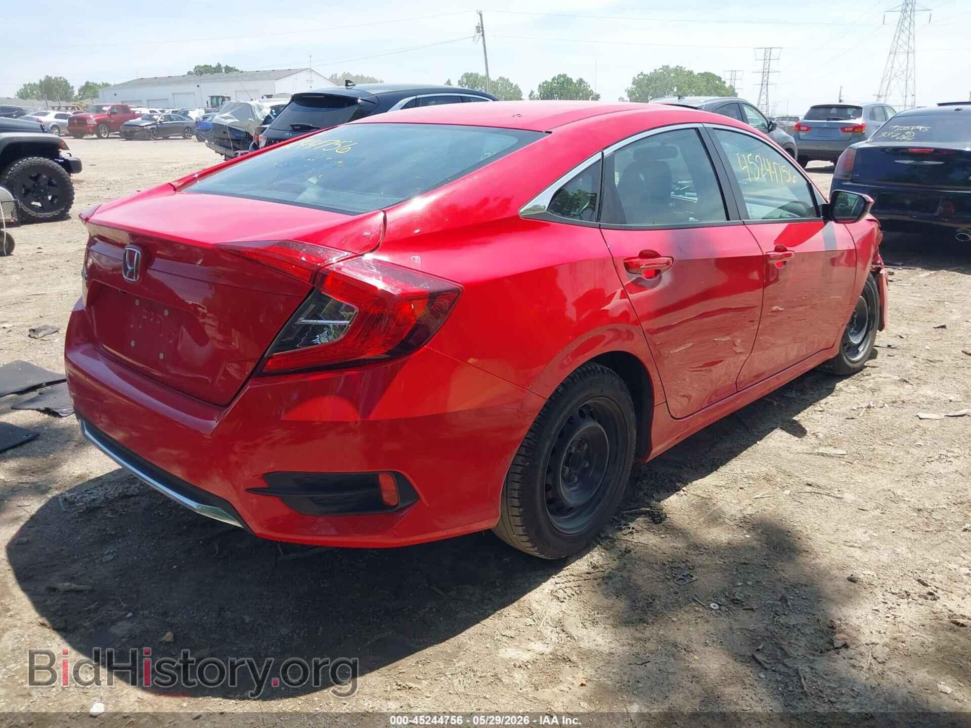 2019 HONDA CIVIC - VIN: 2HGFC2F62KH606053 - Фото 4