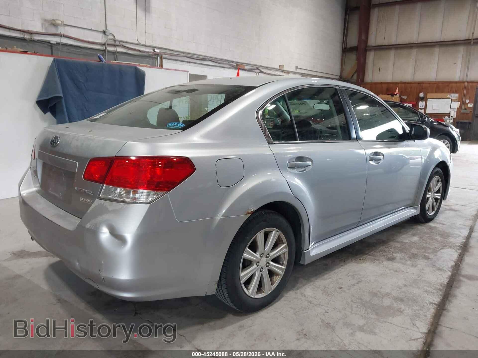 2012 SUBARU LEGACY - VIN: 4S3BMBA61C3029280 - Фото 4