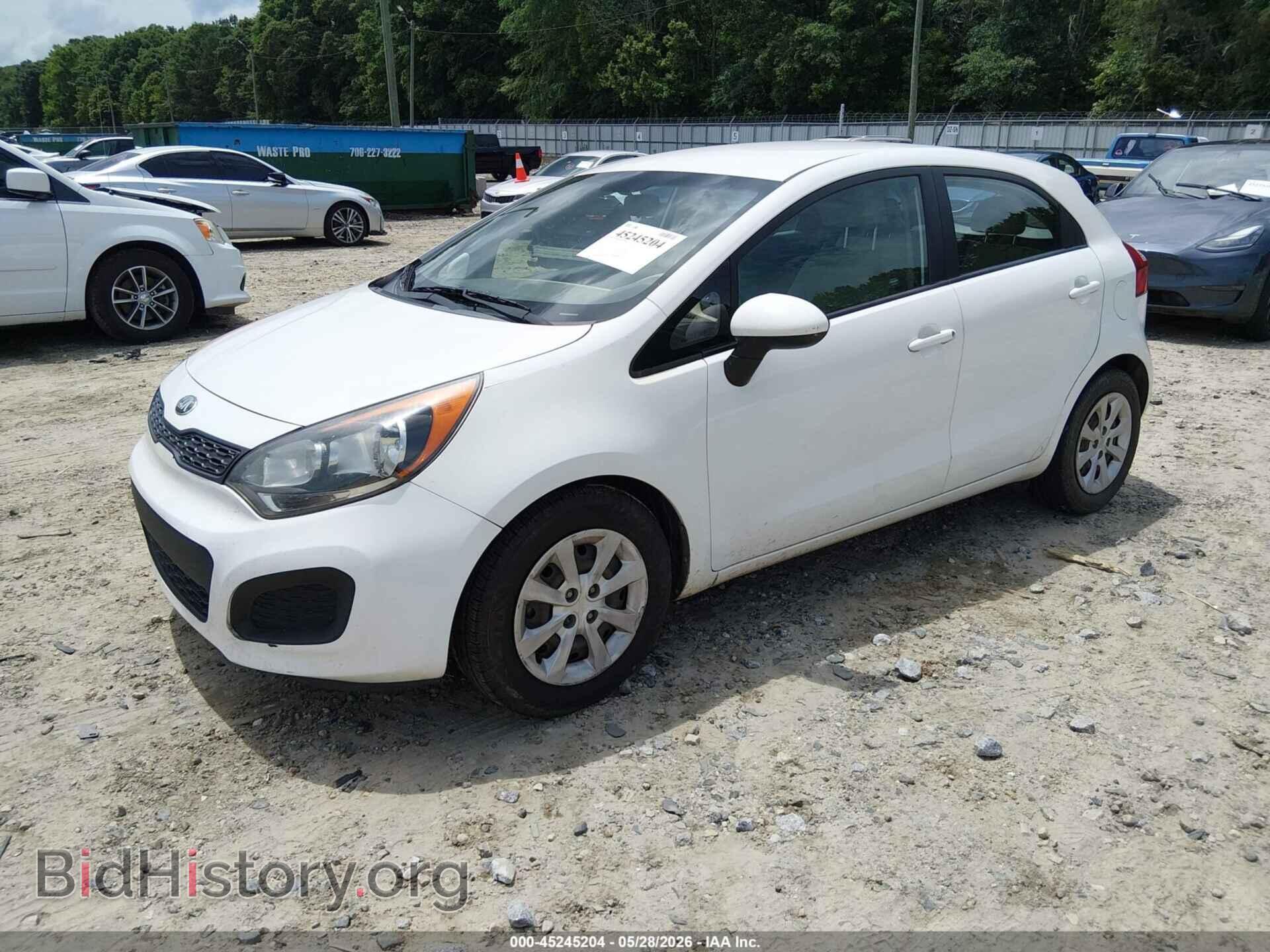2013 KIA RIO - VIN: KNADM5A32D6152258 - Фото 2