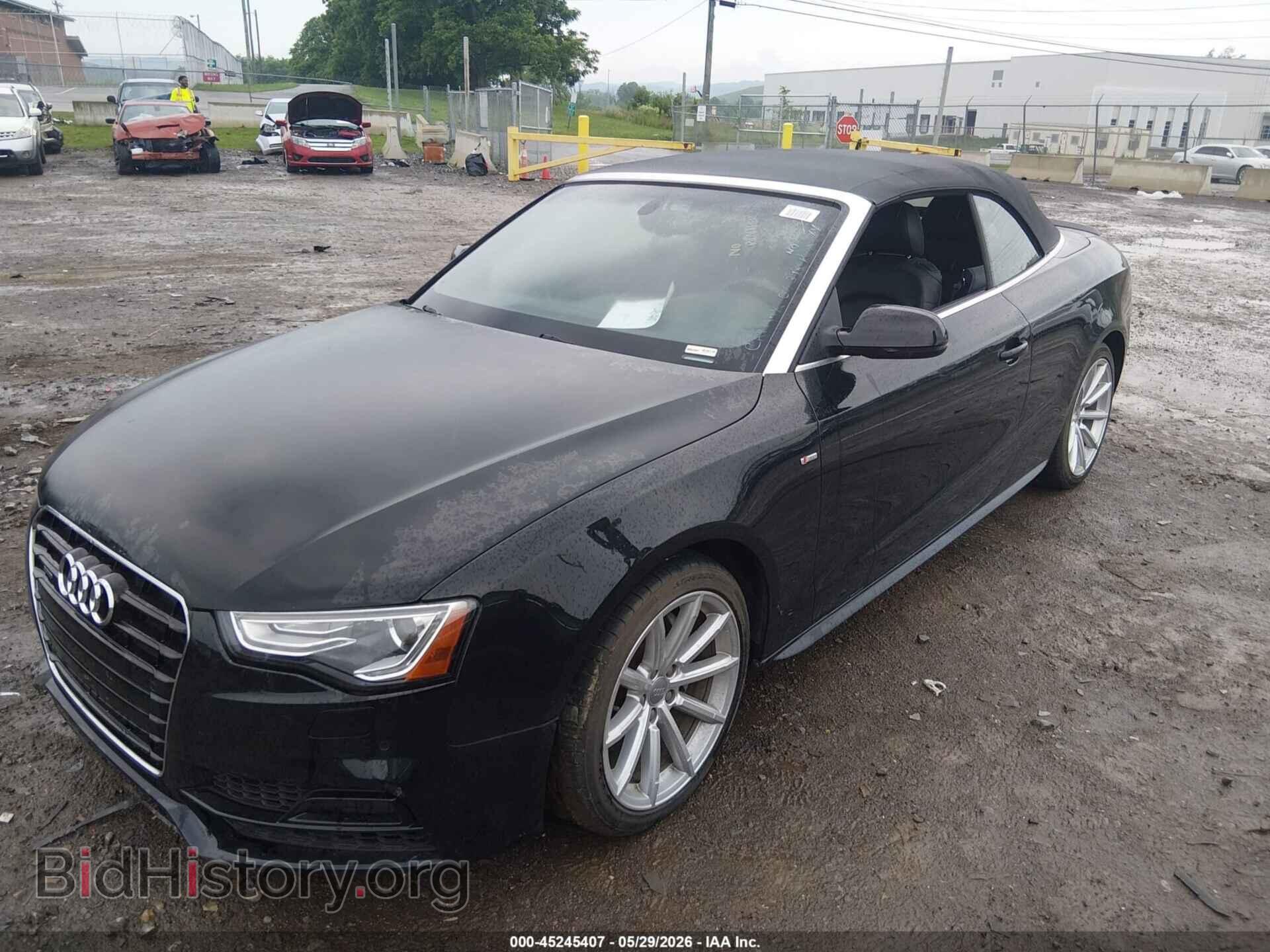 2017 AUDI A5 - VIN: WAUD2AFH4HN004398 - Фото 2