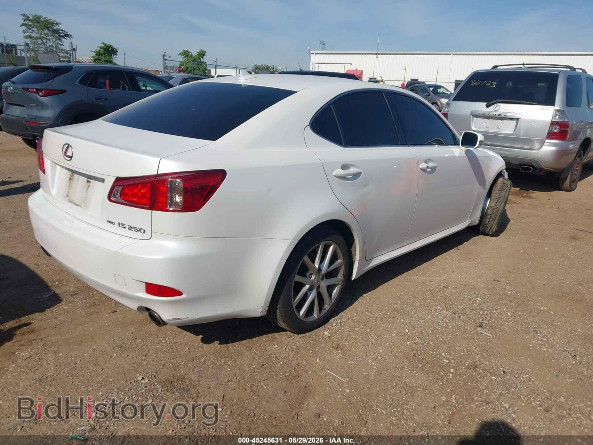 2012 LEXUS IS 250 - VIN: JTHCF5C24C5060357 - Photo 4