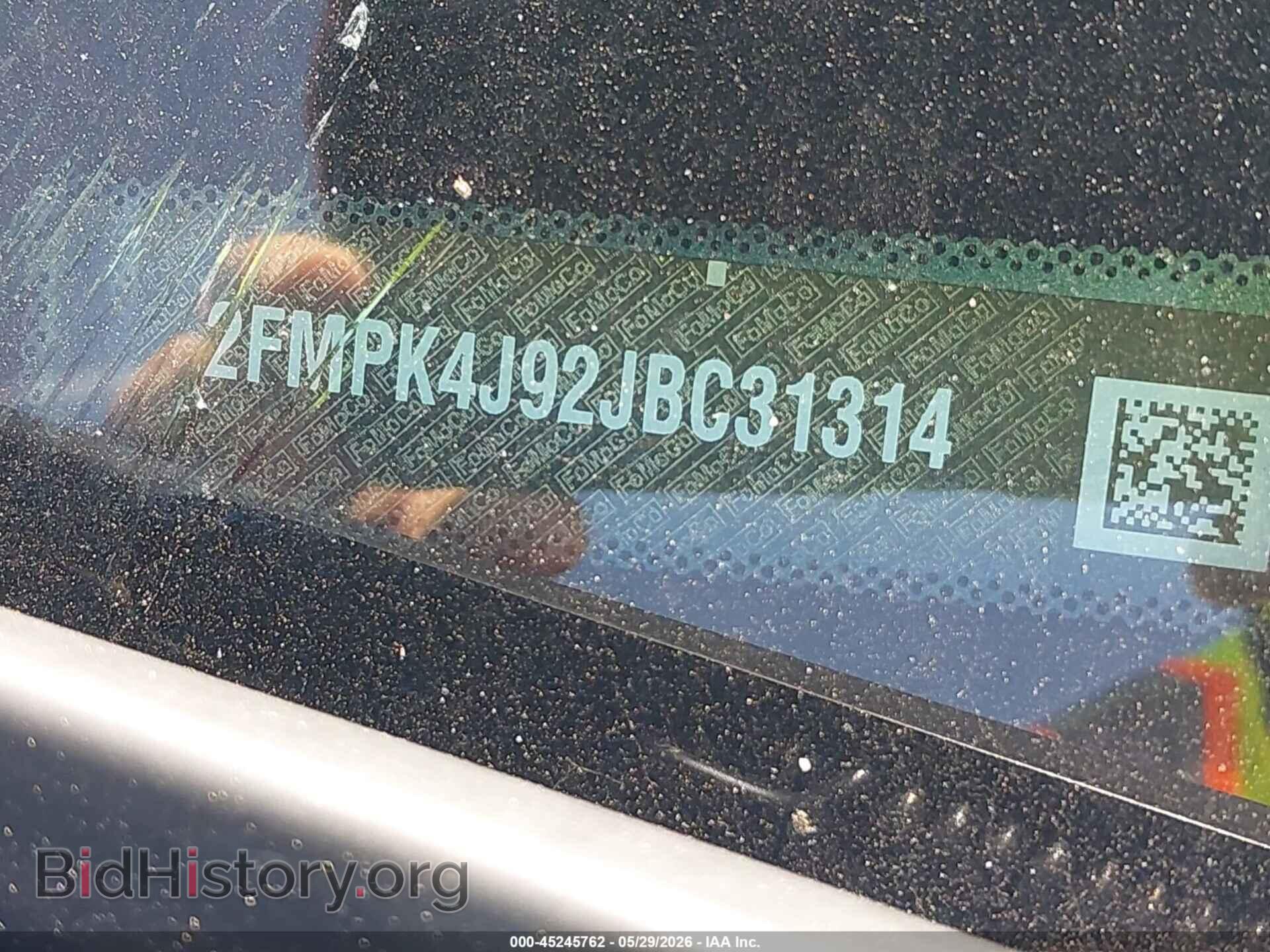 2018 FORD EDGE - VIN: 2FMPK4J92JBC31314 - Фото 9