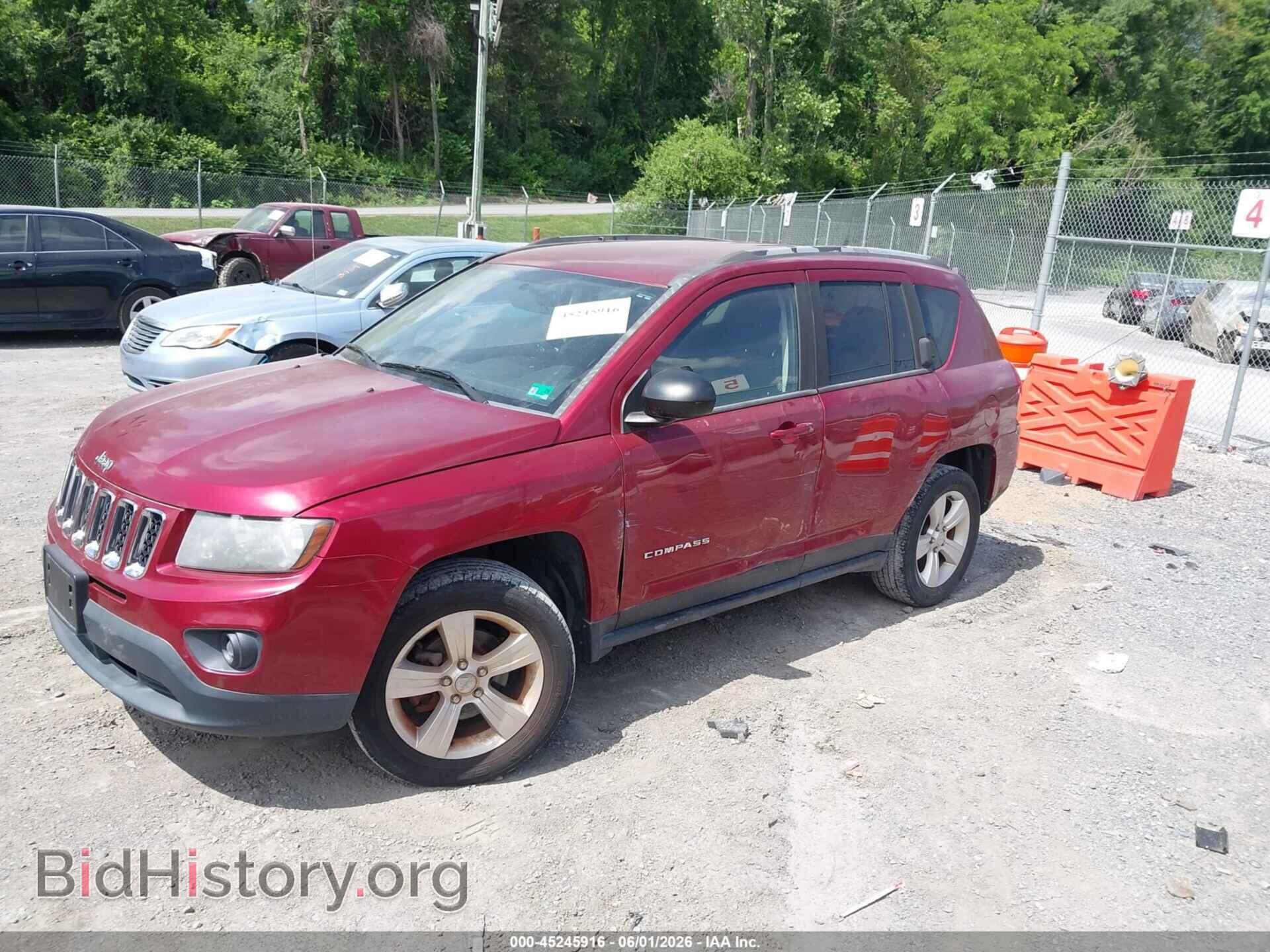 2015 JEEP COMPASS - VIN: 1C4NJDBBXFD424778 - Фото 2