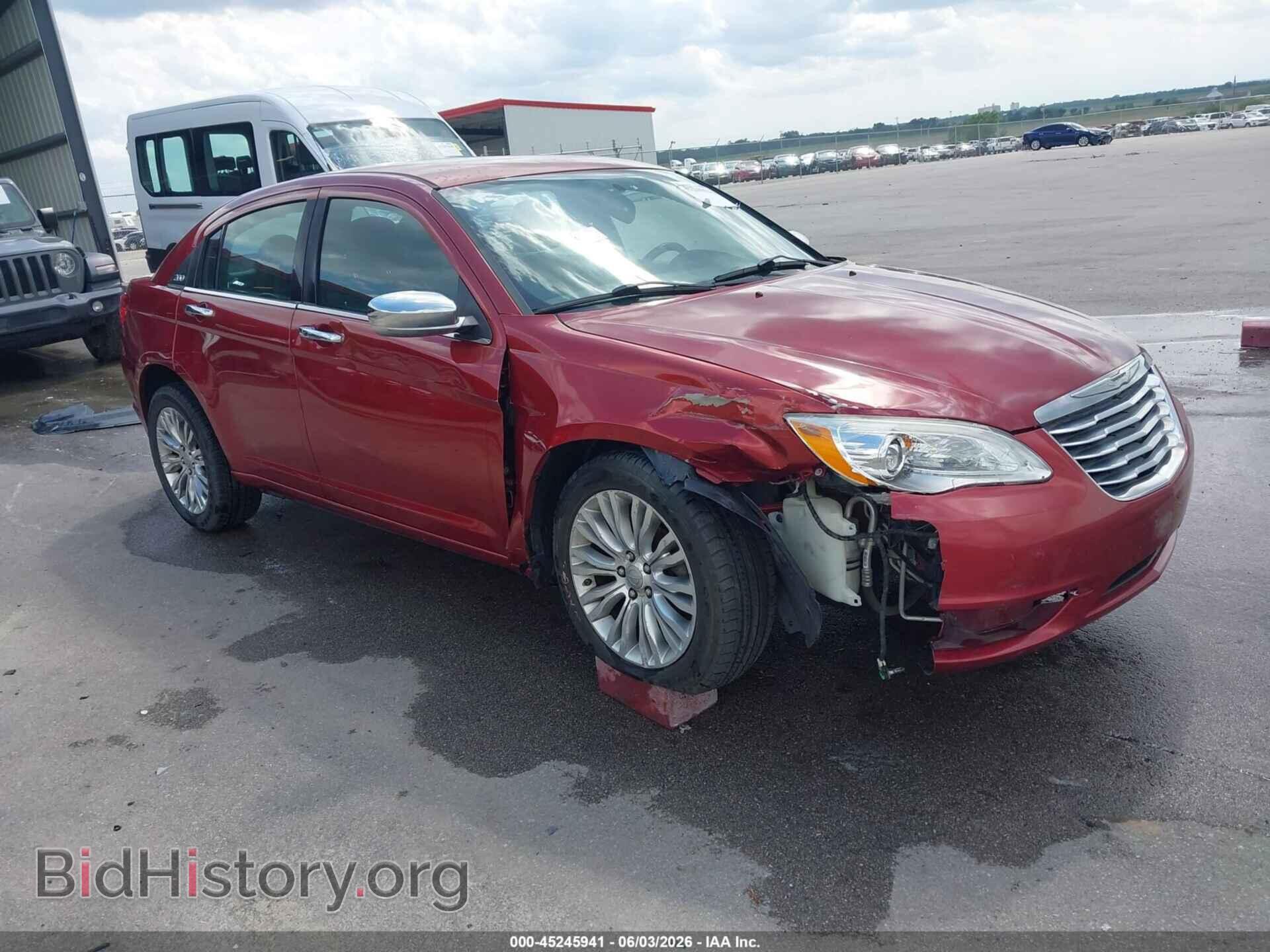Фотография 1C3CCBCB2CN121623 - CHRYSLER 200 2012