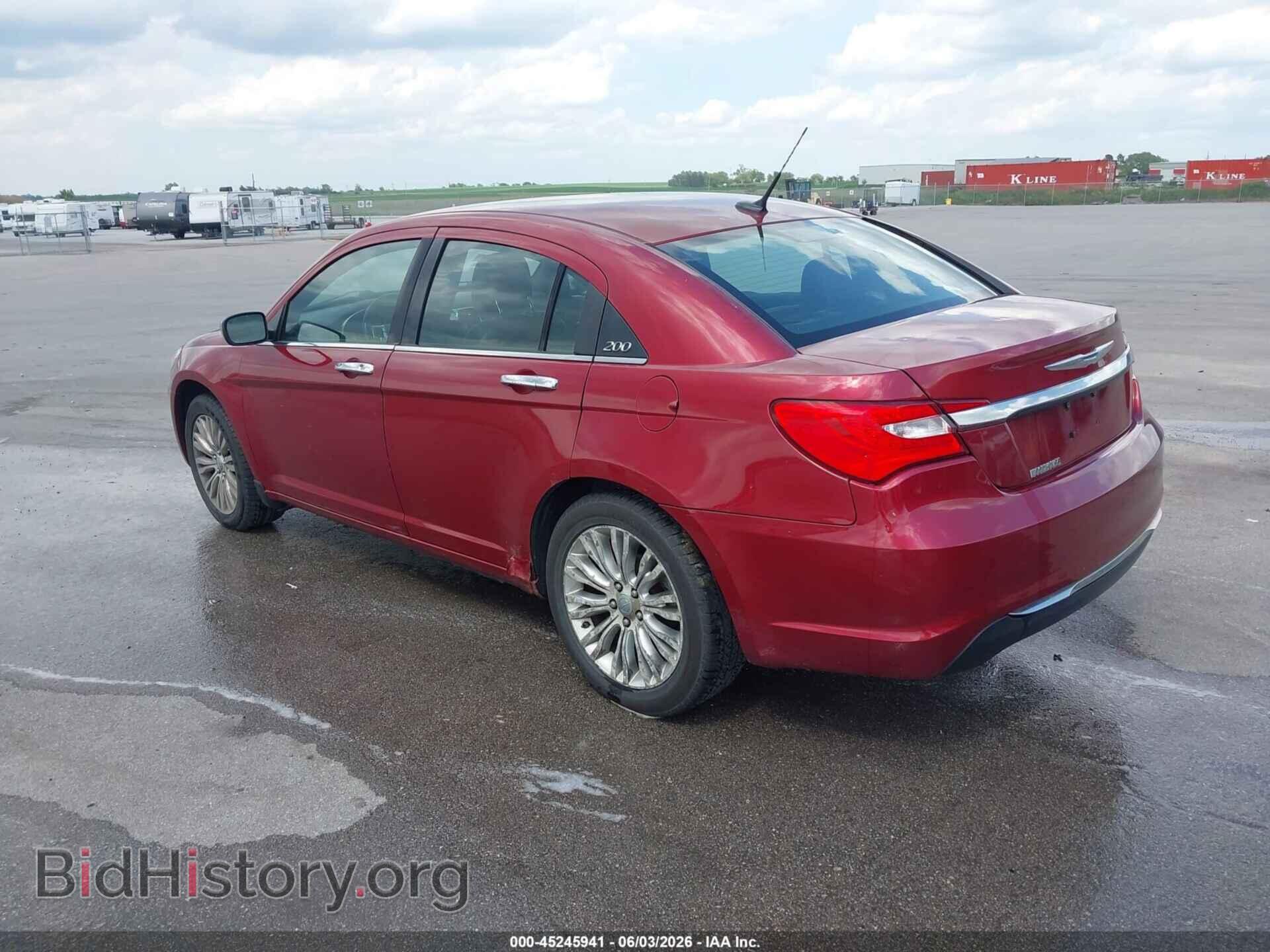 2012 CHRYSLER 200 - VIN: 1C3CCBCB2CN121623 - Фото 3