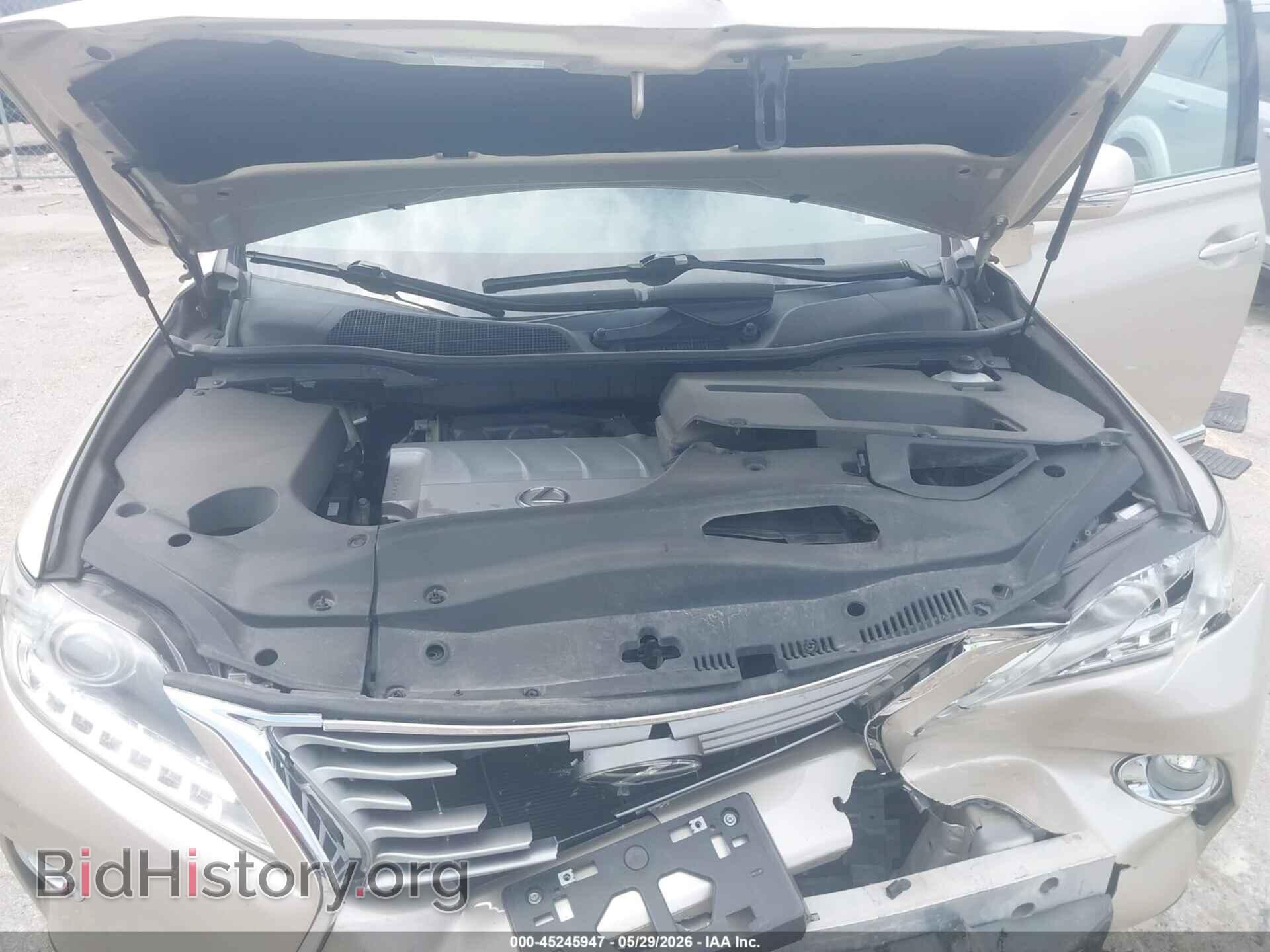 2013 LEXUS RX 350 - VIN: 2T2BK1BA0DC167660 - Фото 10