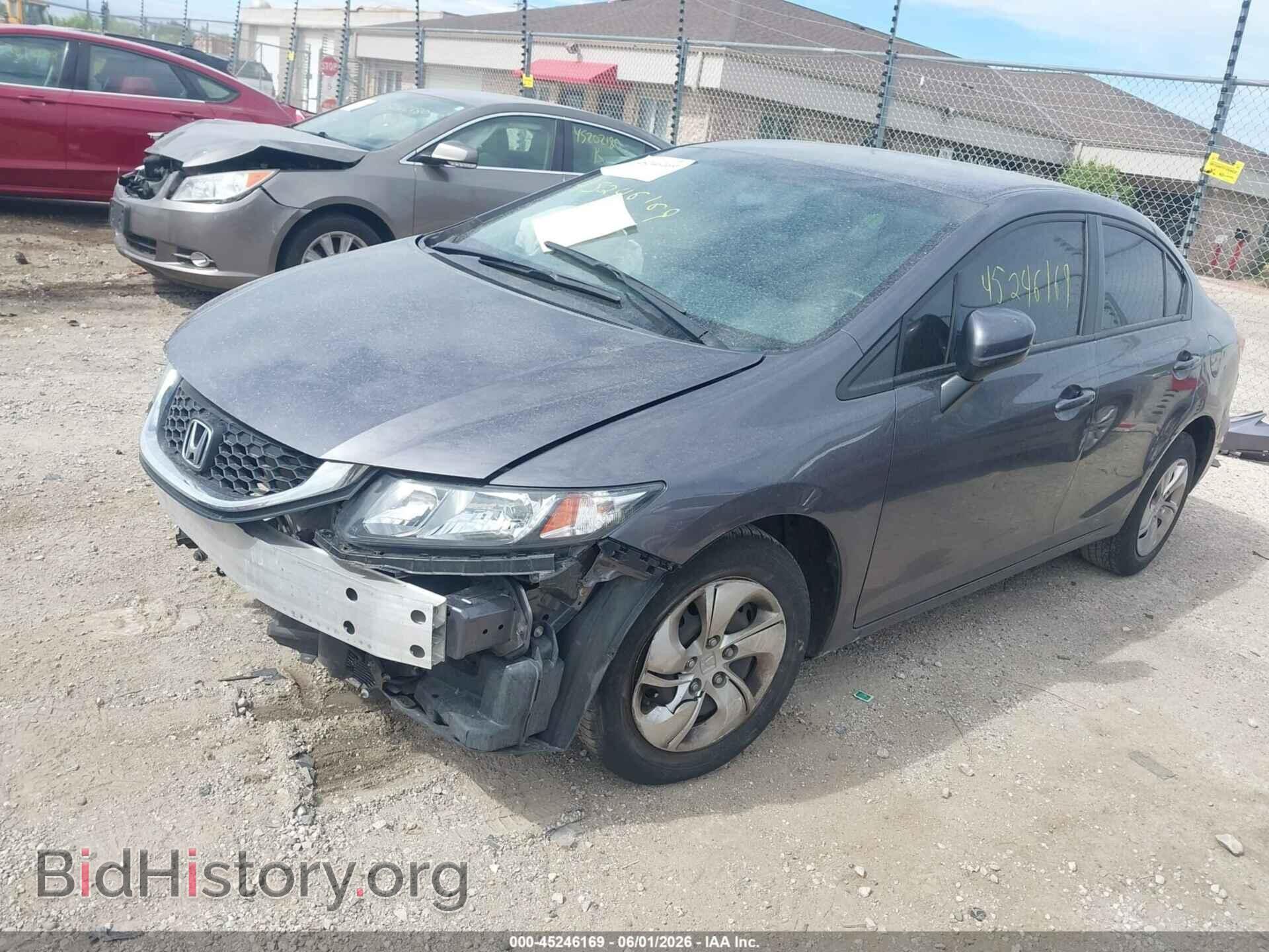 2015 HONDA CIVIC - VIN: 19XFB2F50FE084839 - Фото 2