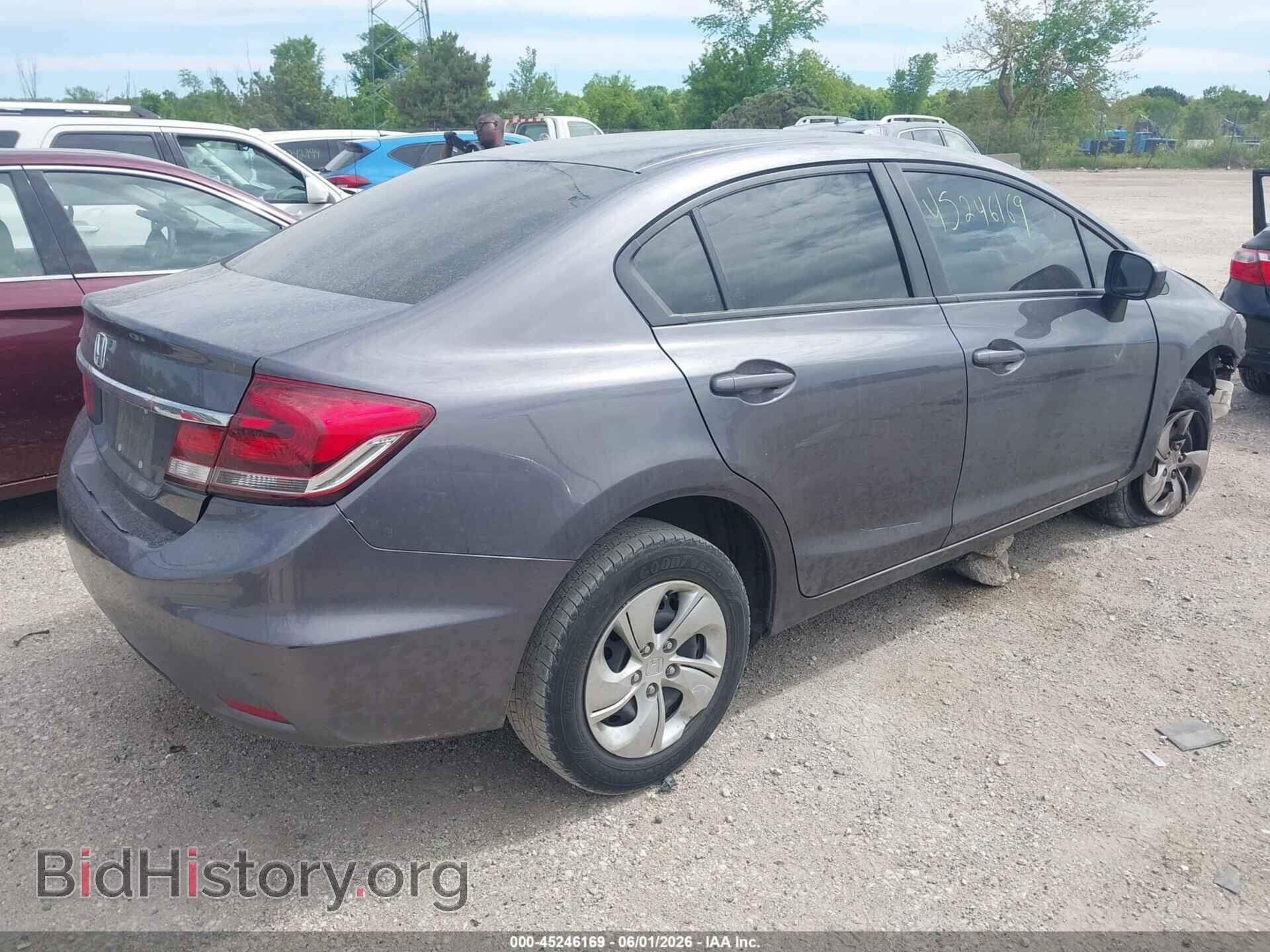 2015 HONDA CIVIC - VIN: 19XFB2F50FE084839 - Фото 4