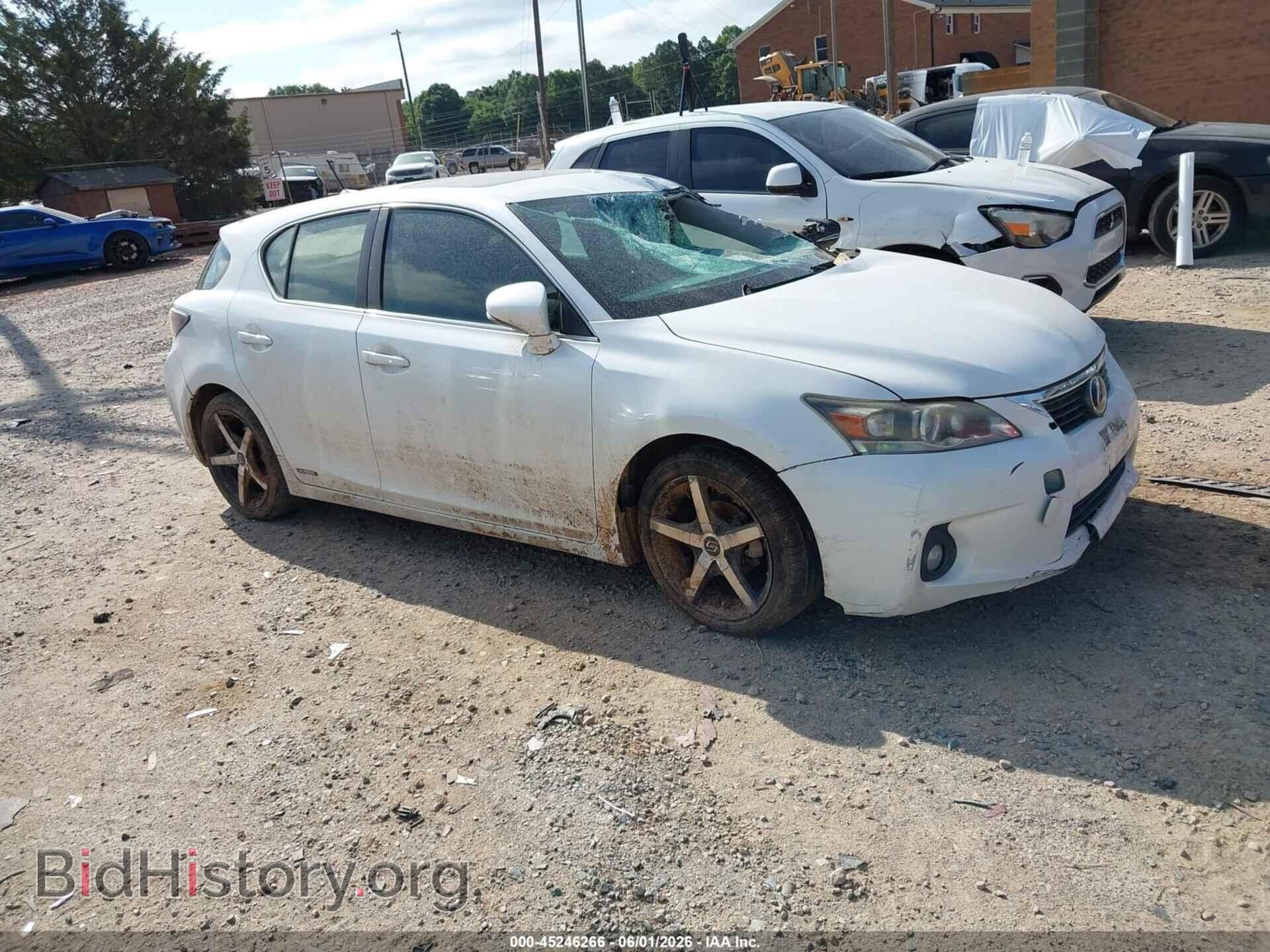 Фотография JTHKD5BH2D2134997 - LEXUS CT 200H 2013