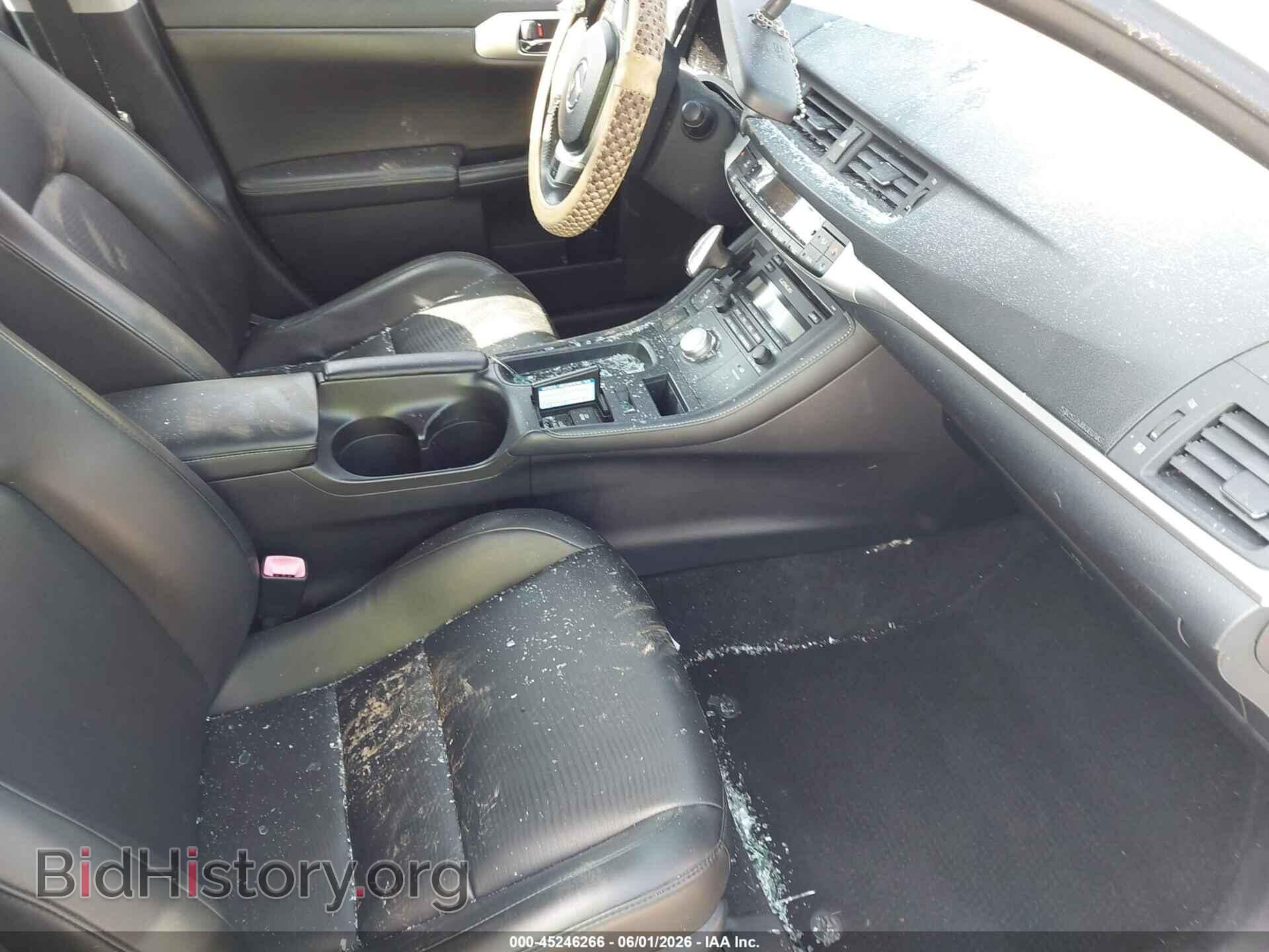 2013 LEXUS CT 200H - VIN: JTHKD5BH2D2134997 - Photo 5
