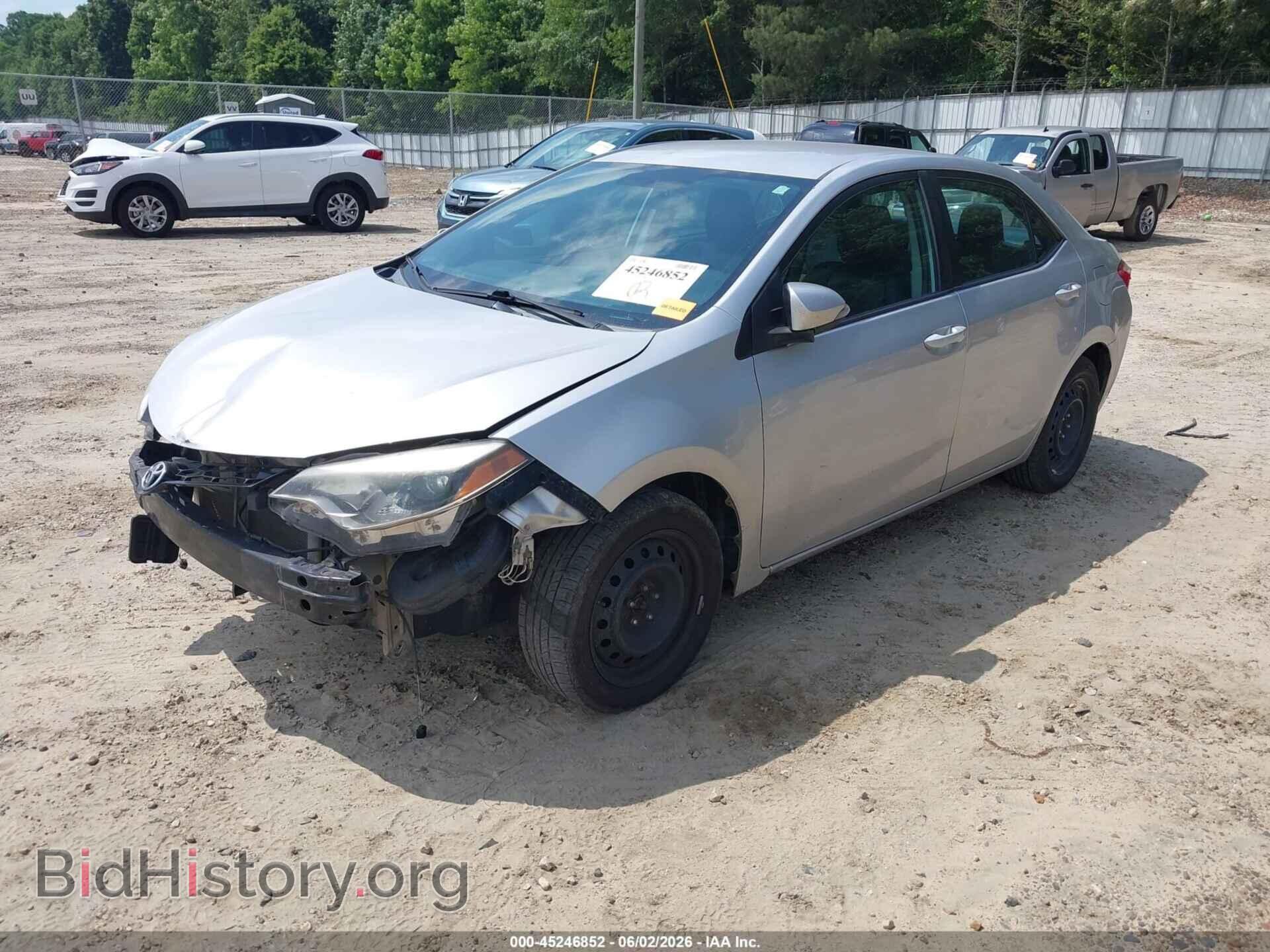 2016 TOYOTA COROLLA - VIN: 5YFBURHEXGP387044 - Фото 2