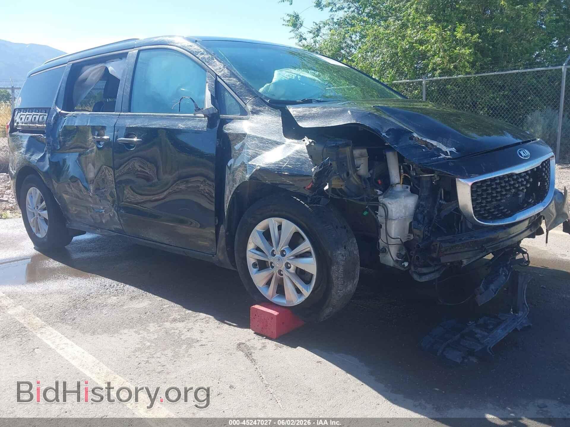 Фотография KNDMB5C19H6313134 - KIA SEDONA 2017