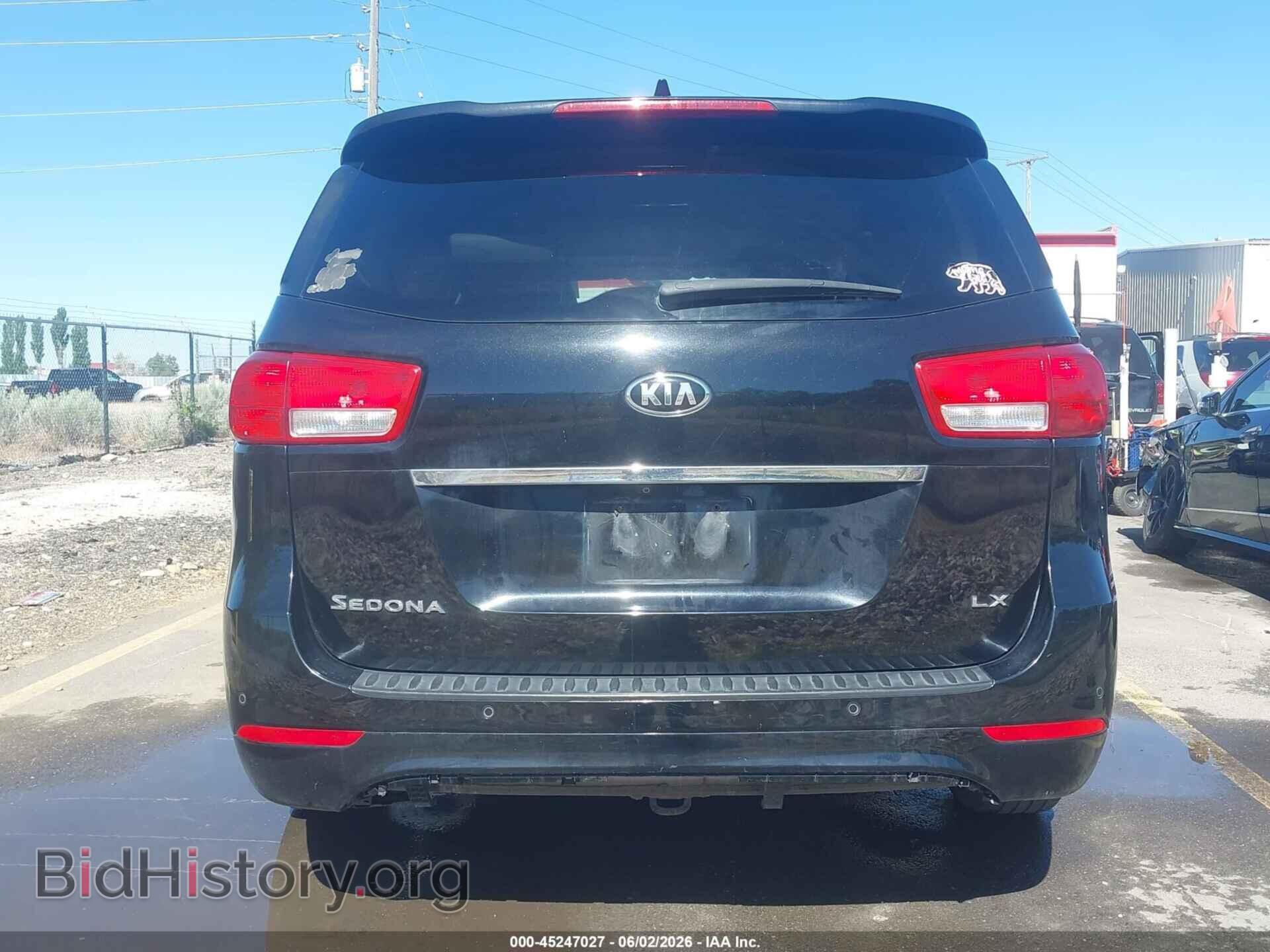 2017 KIA SEDONA - VIN: KNDMB5C19H6313134 - Фото 16