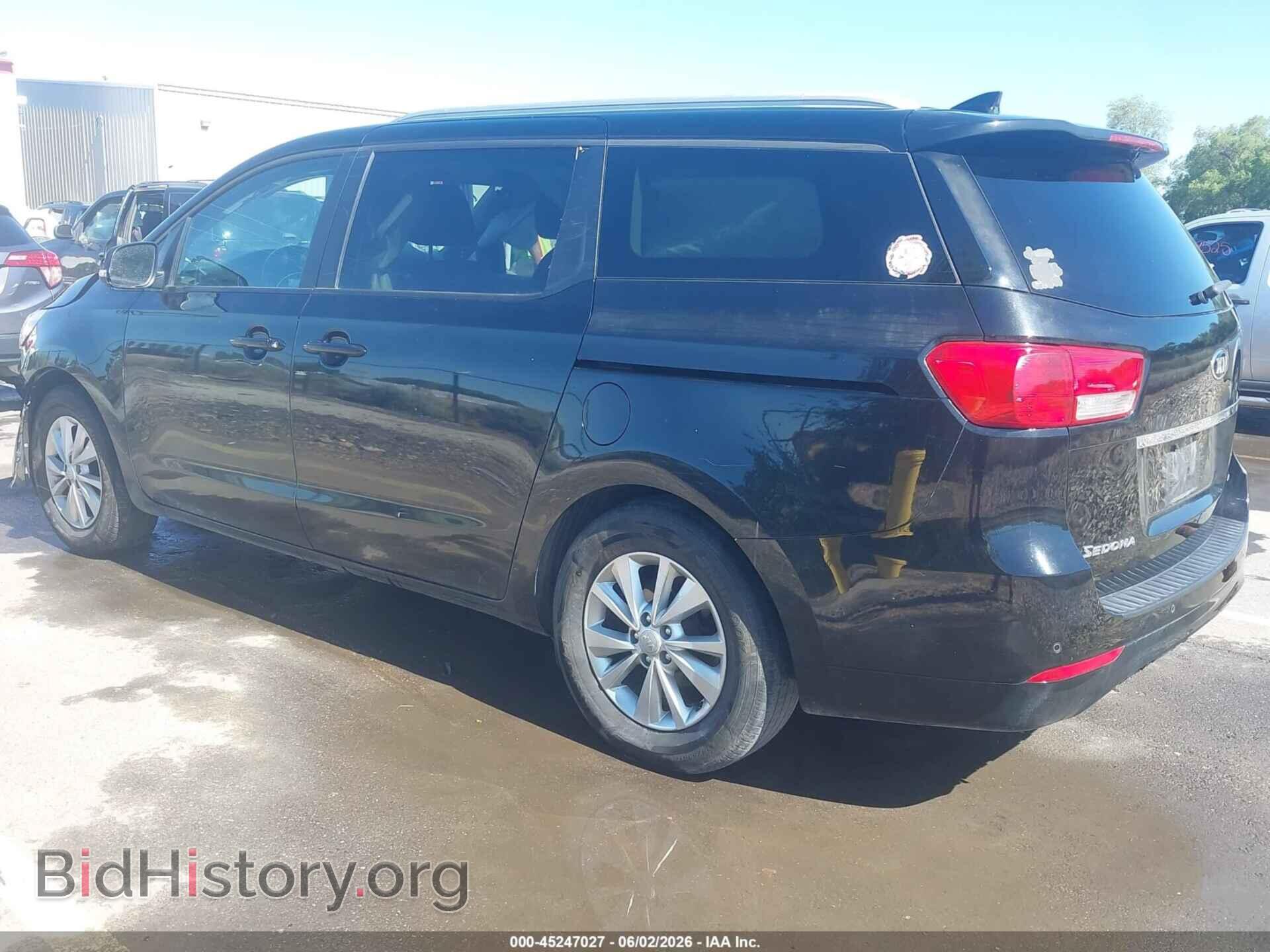 2017 KIA SEDONA - VIN: KNDMB5C19H6313134 - Фото 3
