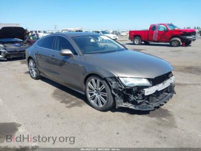 2013 Audi A7 3.0T Premium, gray — VIN WAU2GAFC6DN155878, IAAI