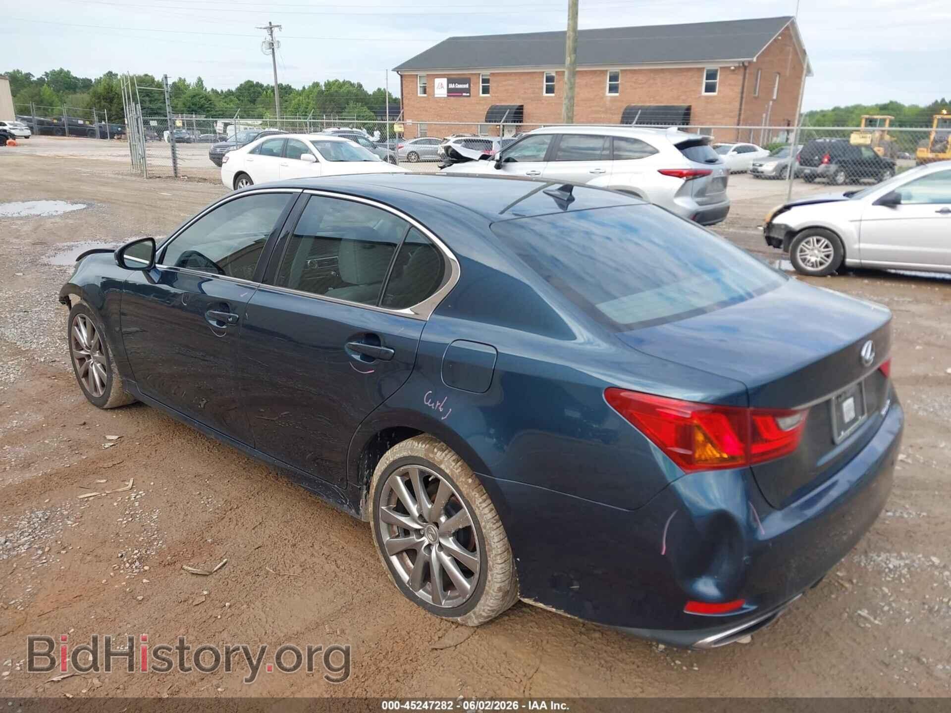 2013 LEXUS GS 350 - VIN: JTHBE1BL0D5012941 - Фото 3